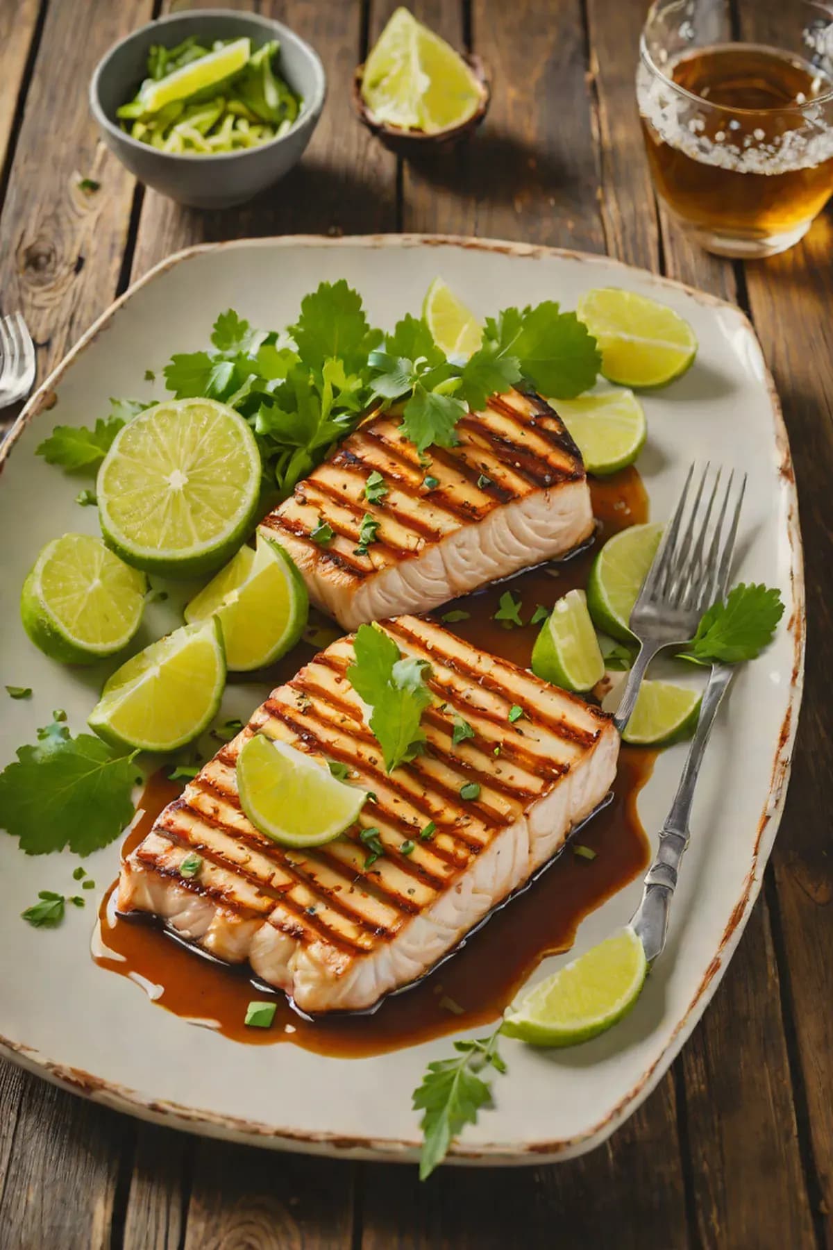 Grilled Swordfish with Ginger