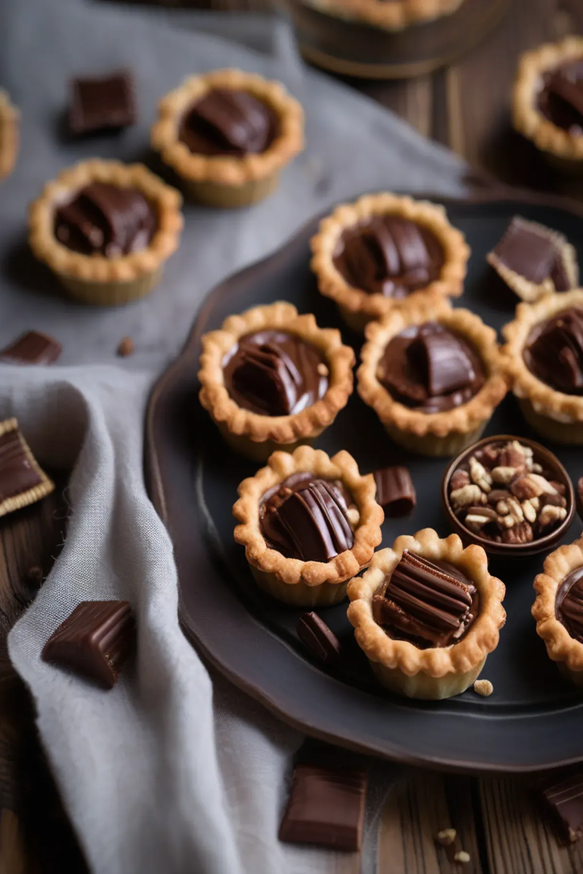 Hungry Girl Mini Snickers Tarts