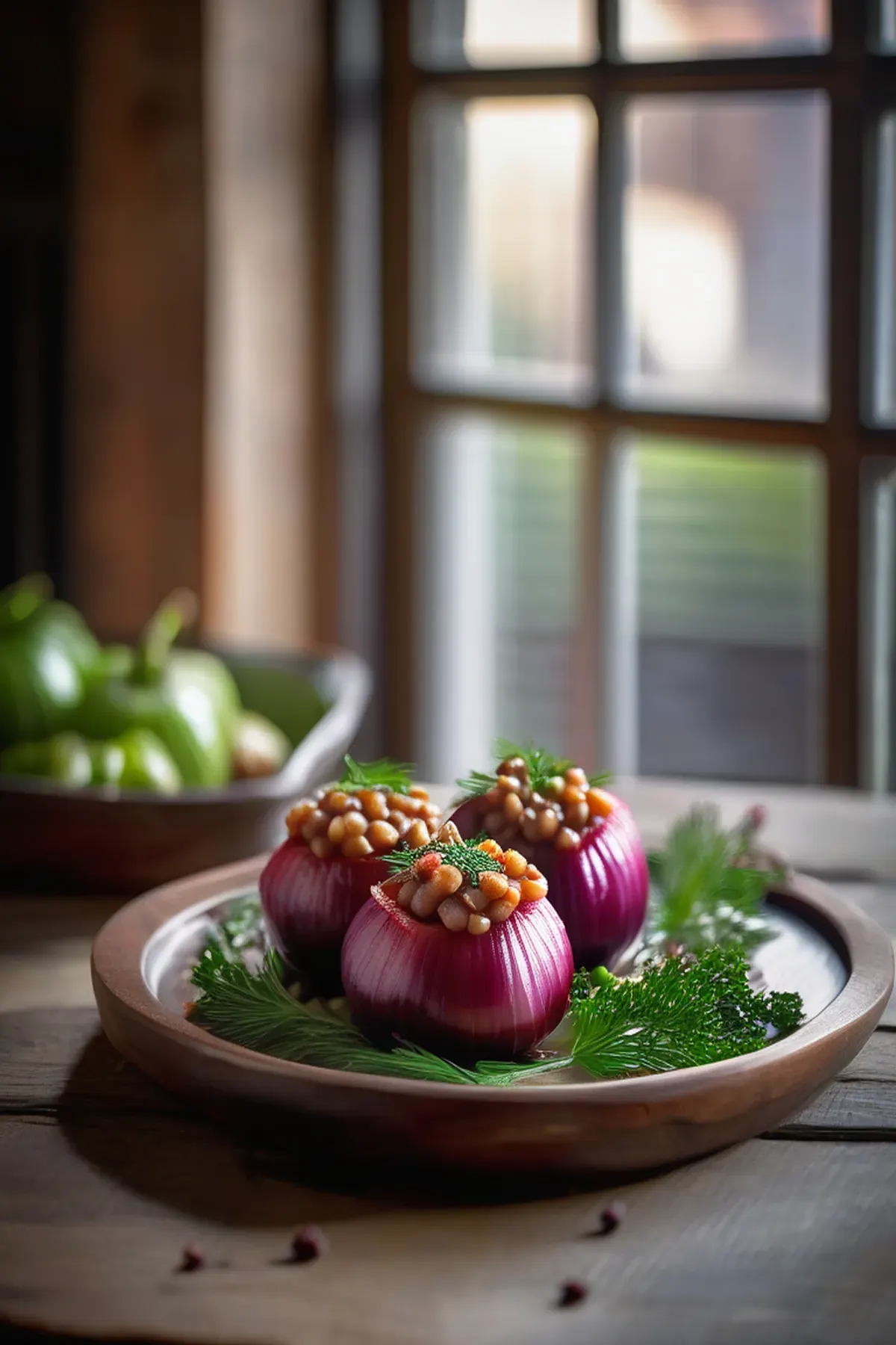 1950's Stuffed Onions