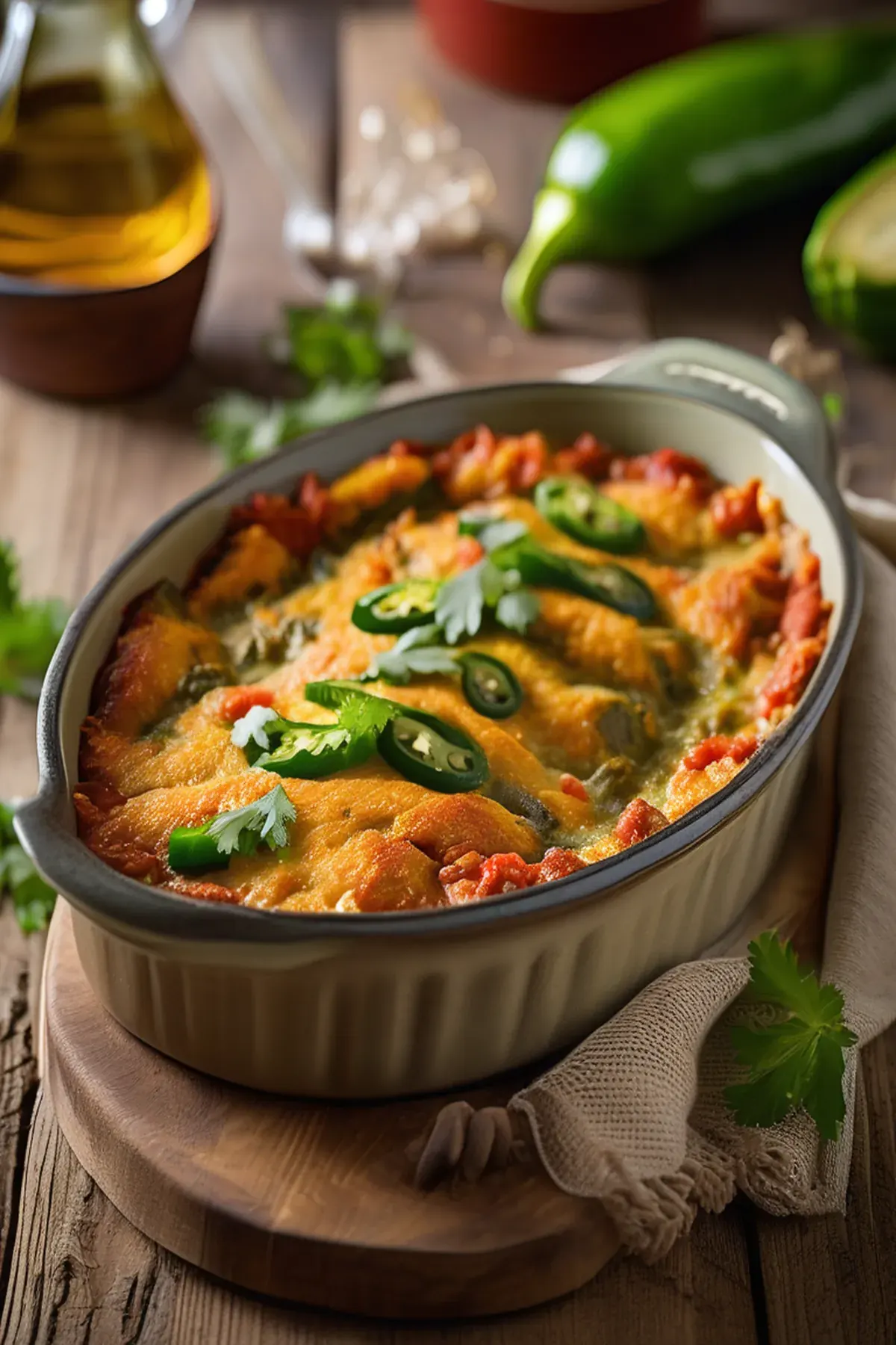 5-Ingredient Chile Relleno Casserole