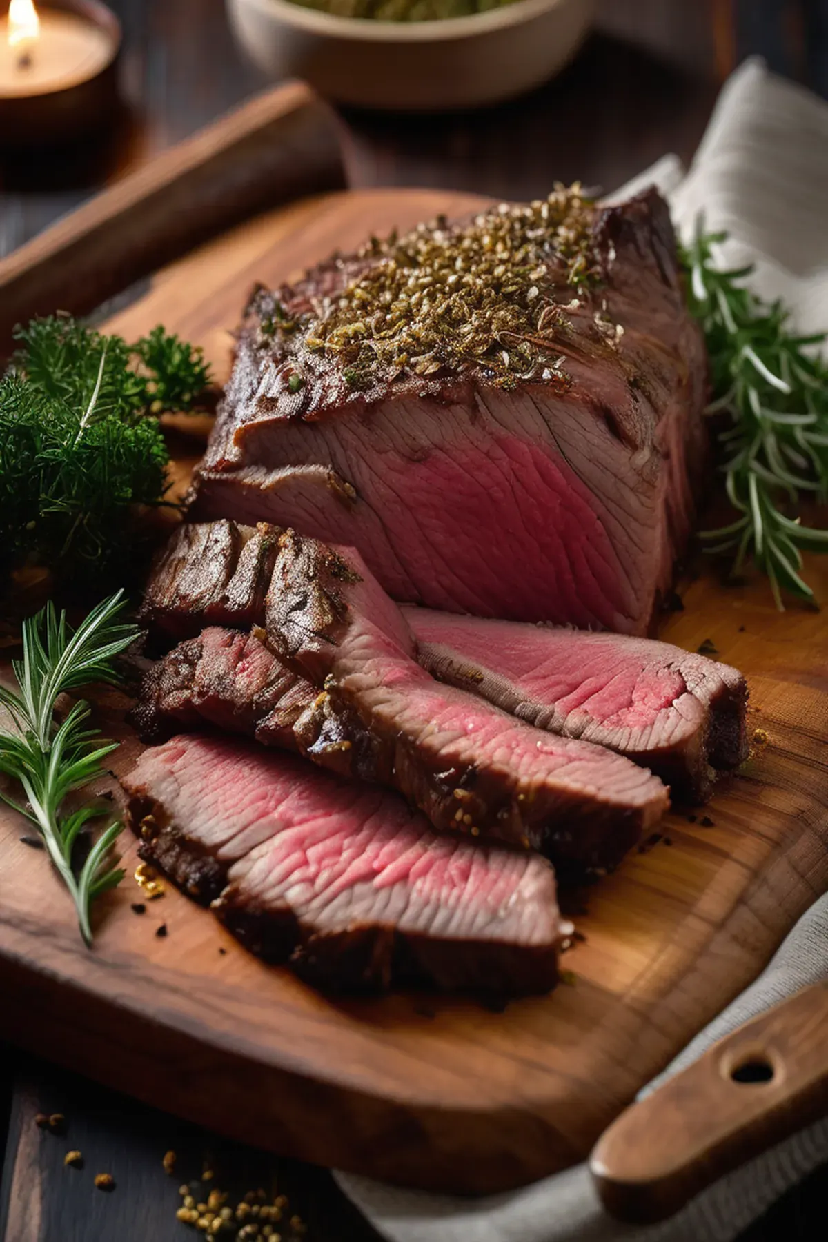 Air fryer roast beef joint
