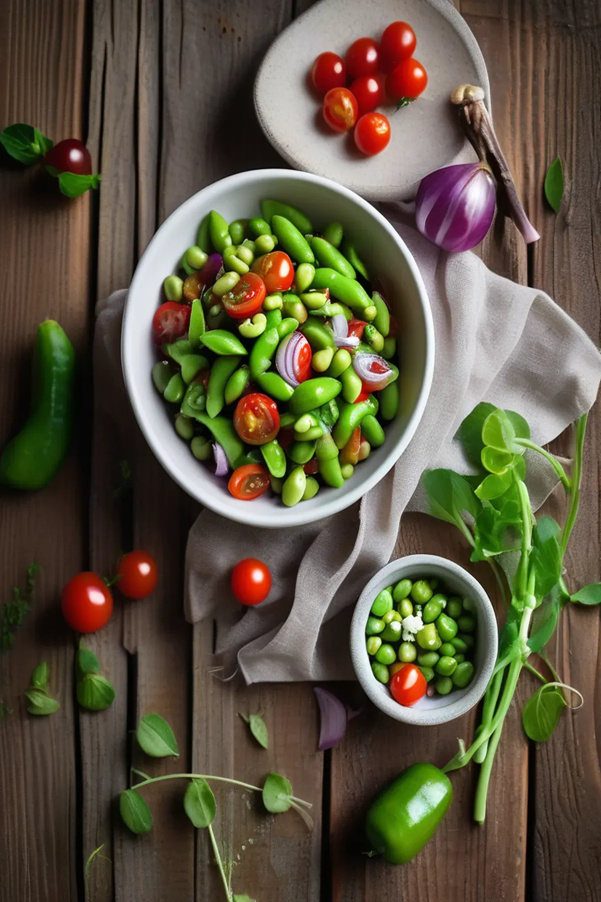 American Edamame Salad
