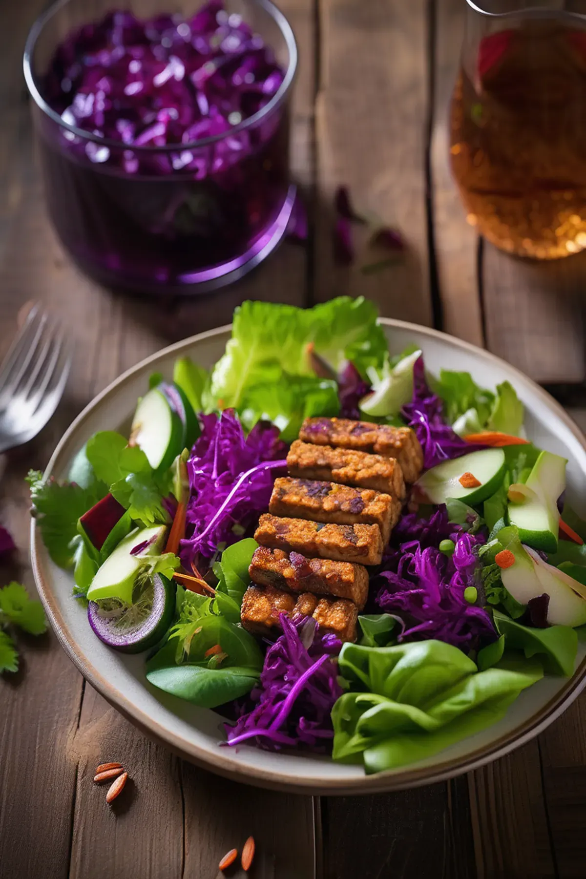 American Tempeh Salad