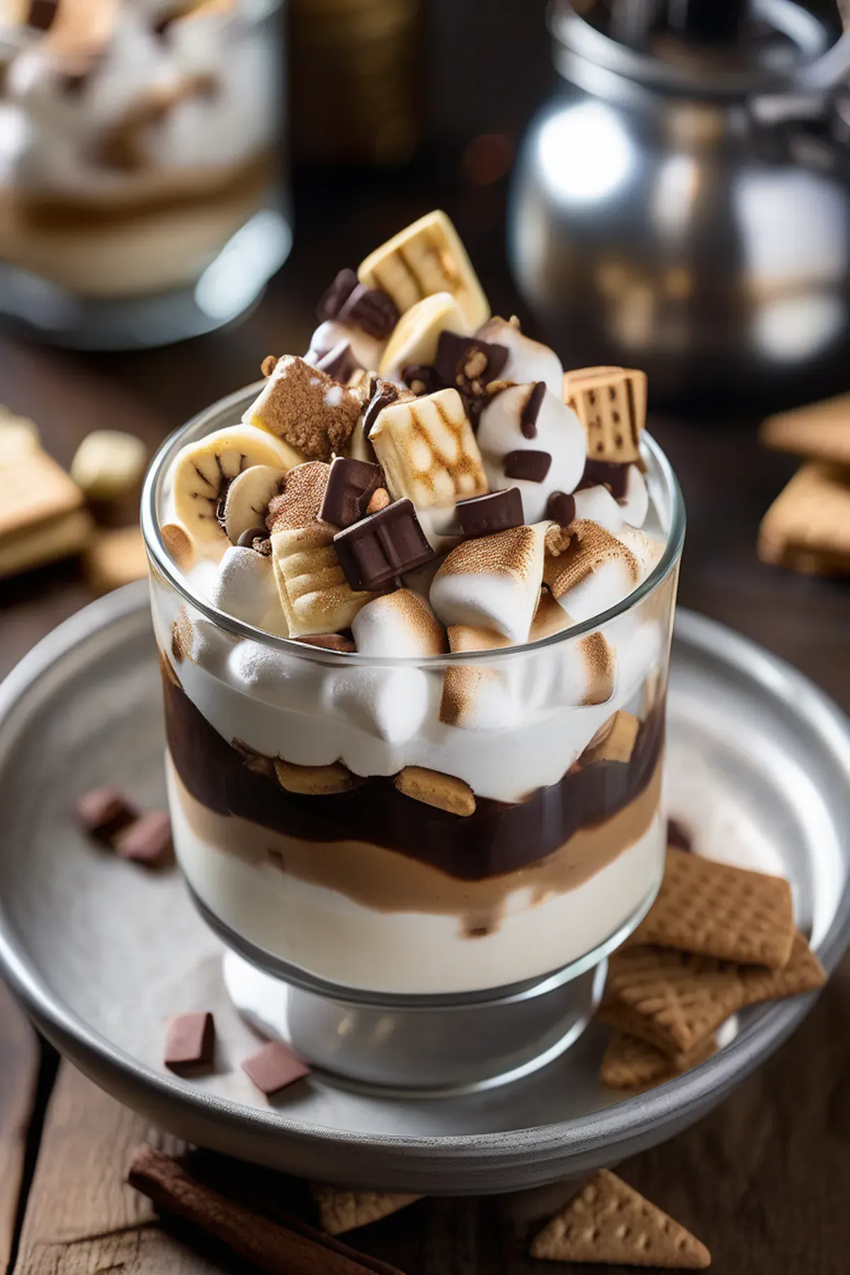 Banana S'mores Sundae