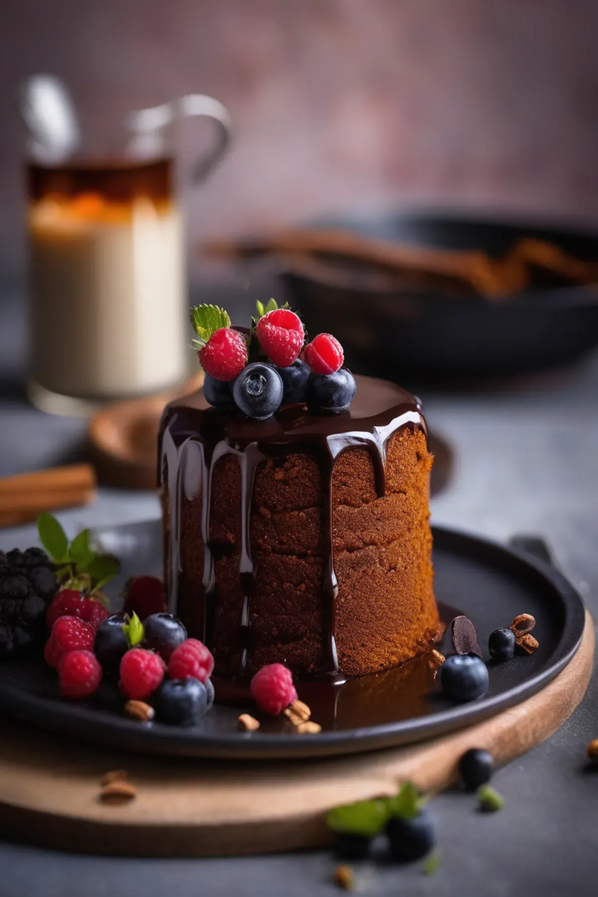 Bonfire cake