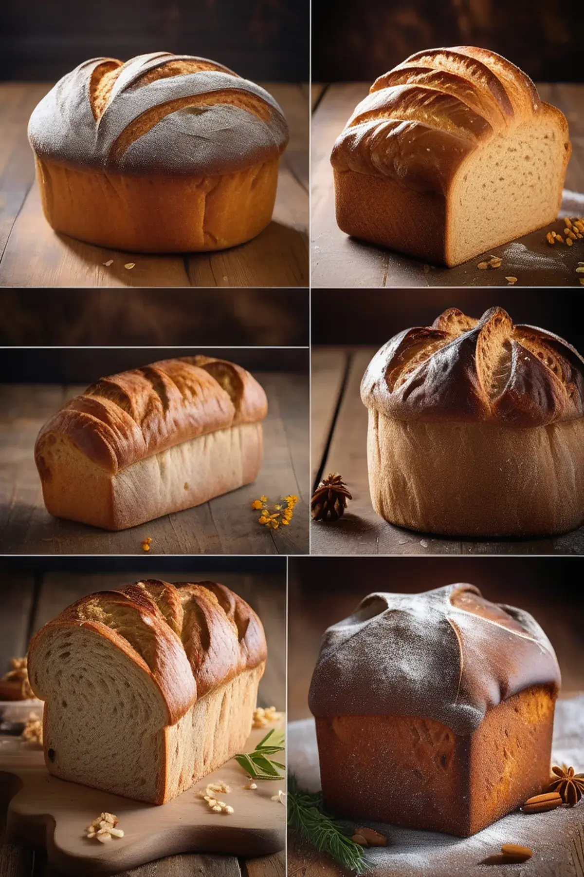 Bread in four easy steps