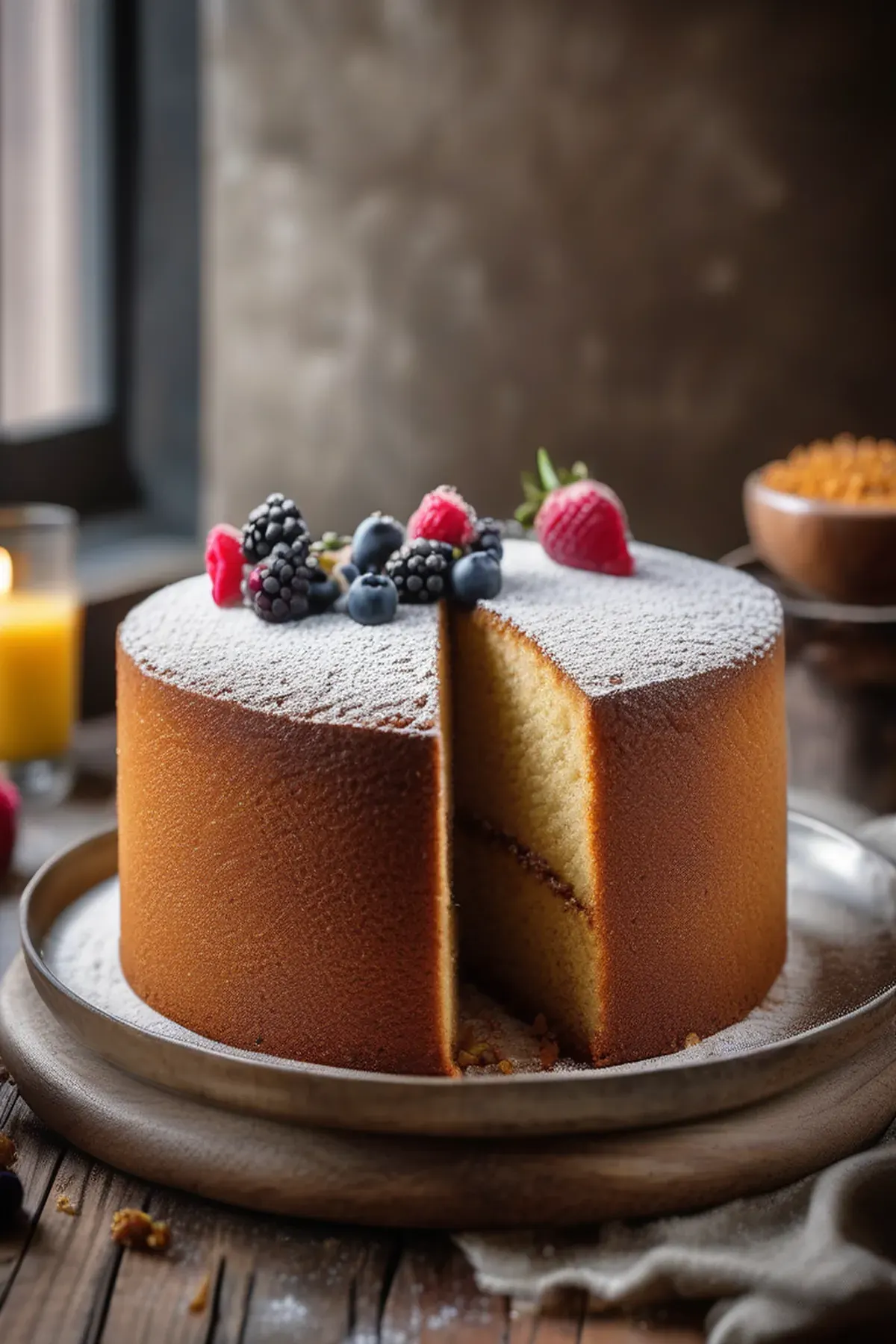 Brown Butter Sponge Cake