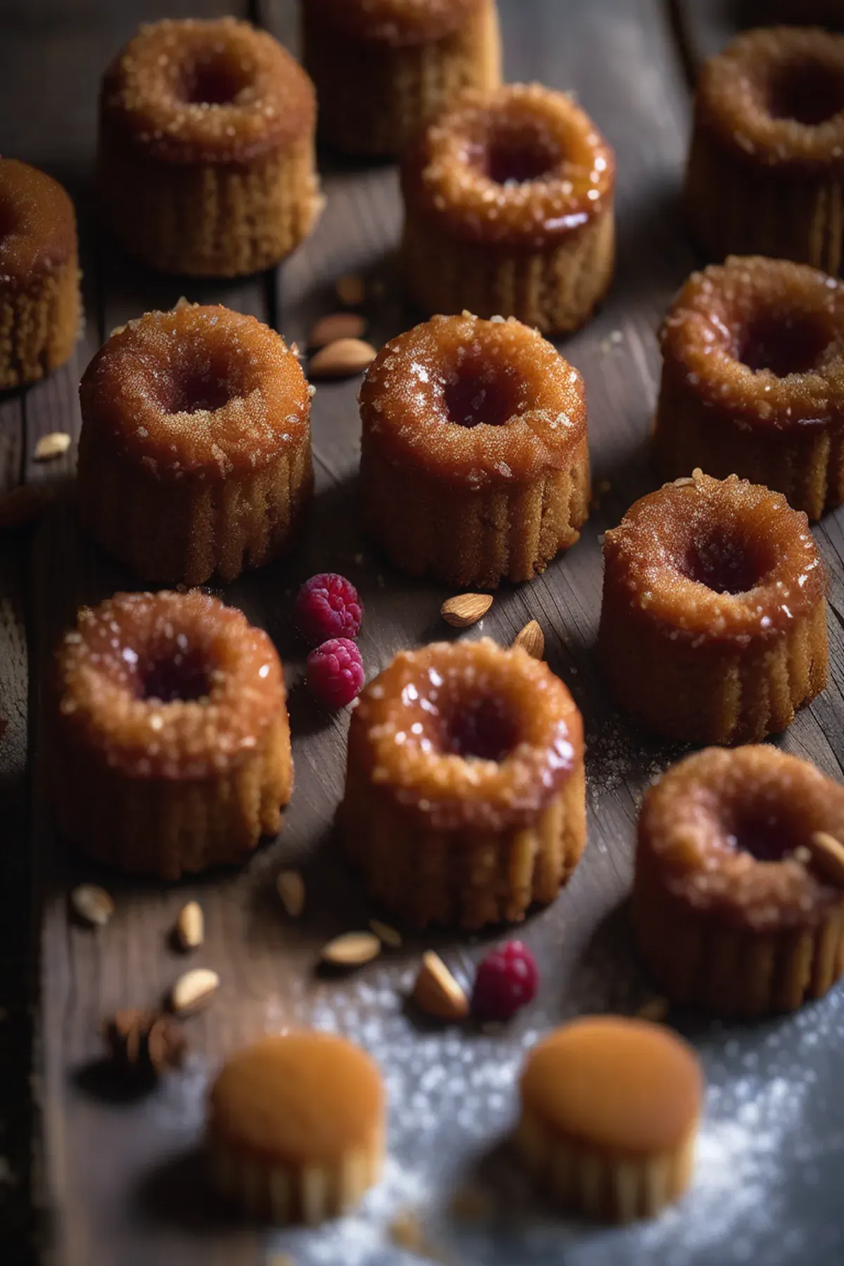 Brown sugar mini cakes