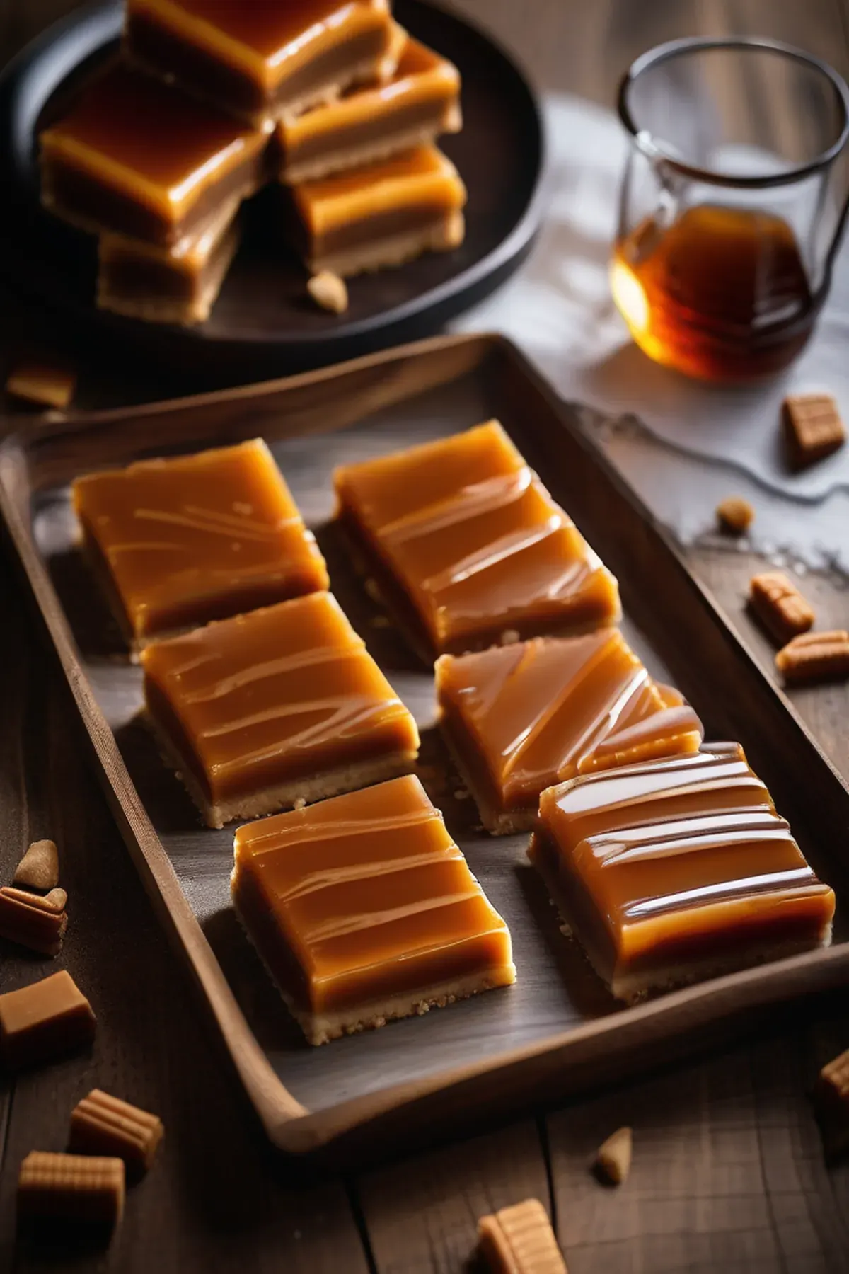 Butterscotch Caramel Slices