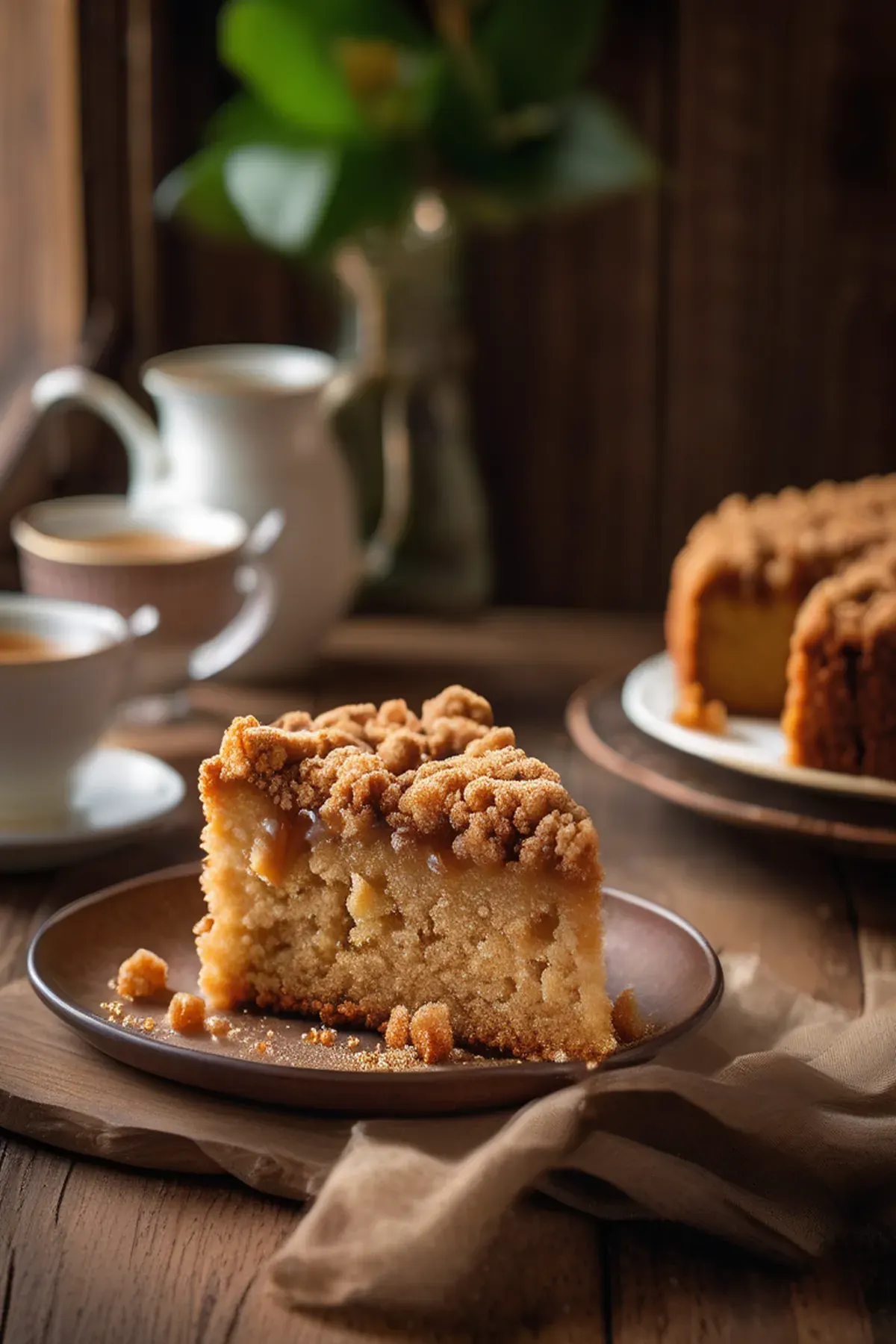 Butterscotch Crumb Cake