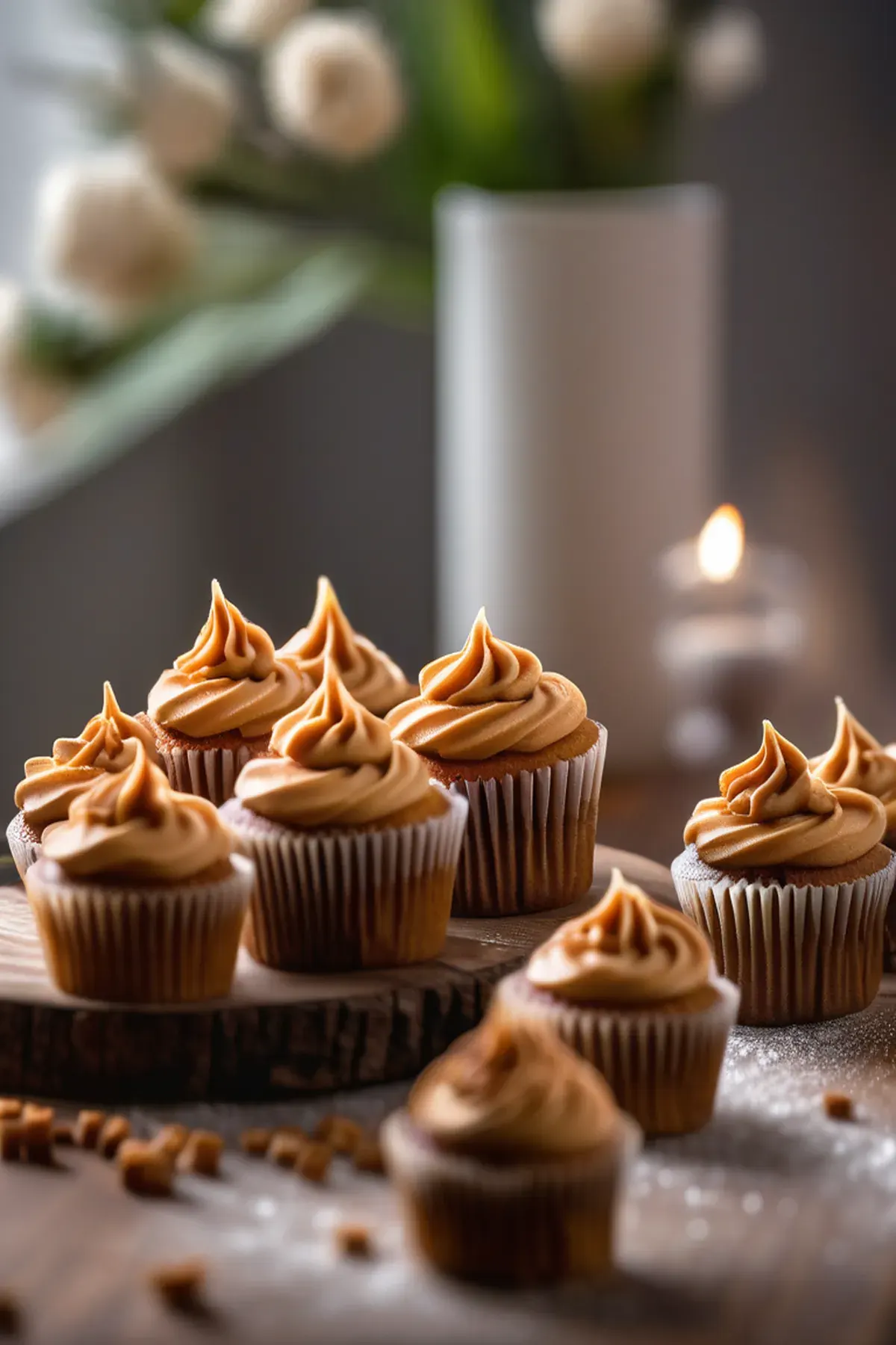 Butterscotch Mini Cupcakes