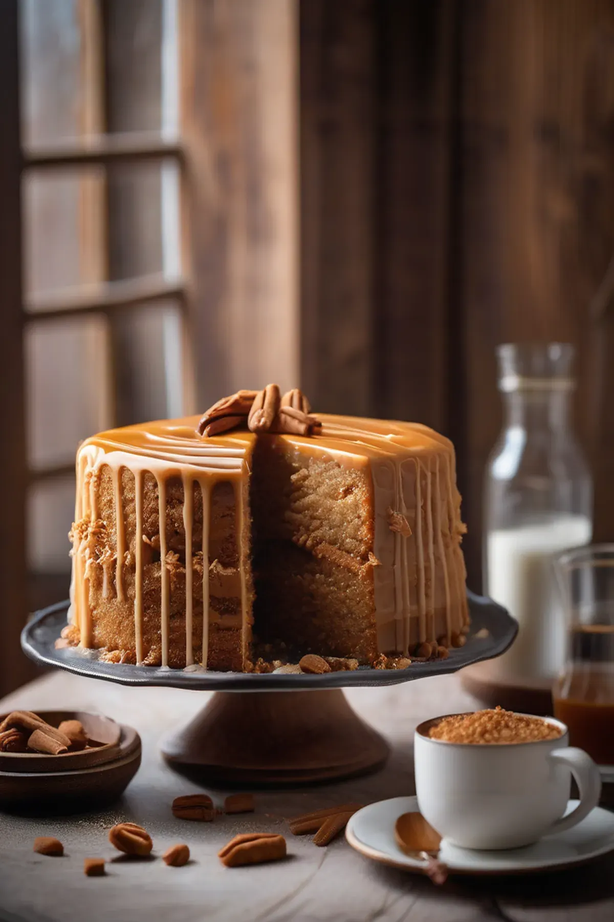 Butterscotch No-Bake Cake