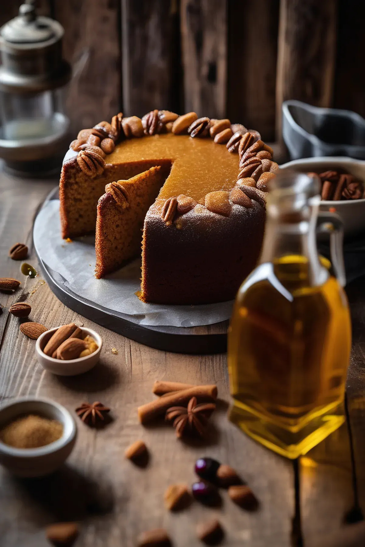 Butterscotch Olive Oil Cake