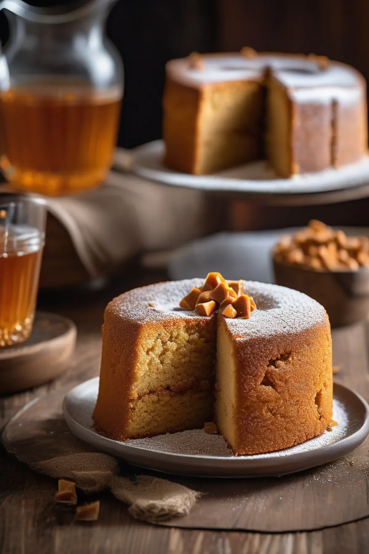 Butterscotch Sponge Cake