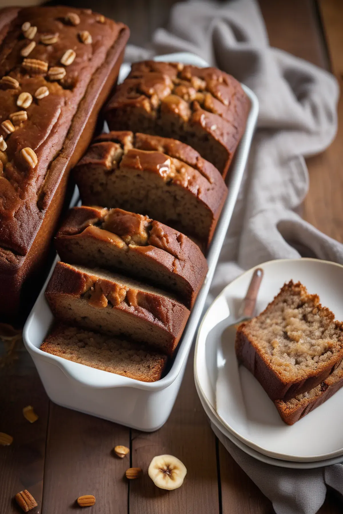 Caramel Banana Bread