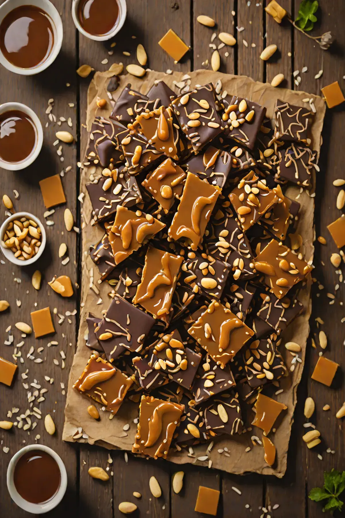 Caramel Chocolate Bark