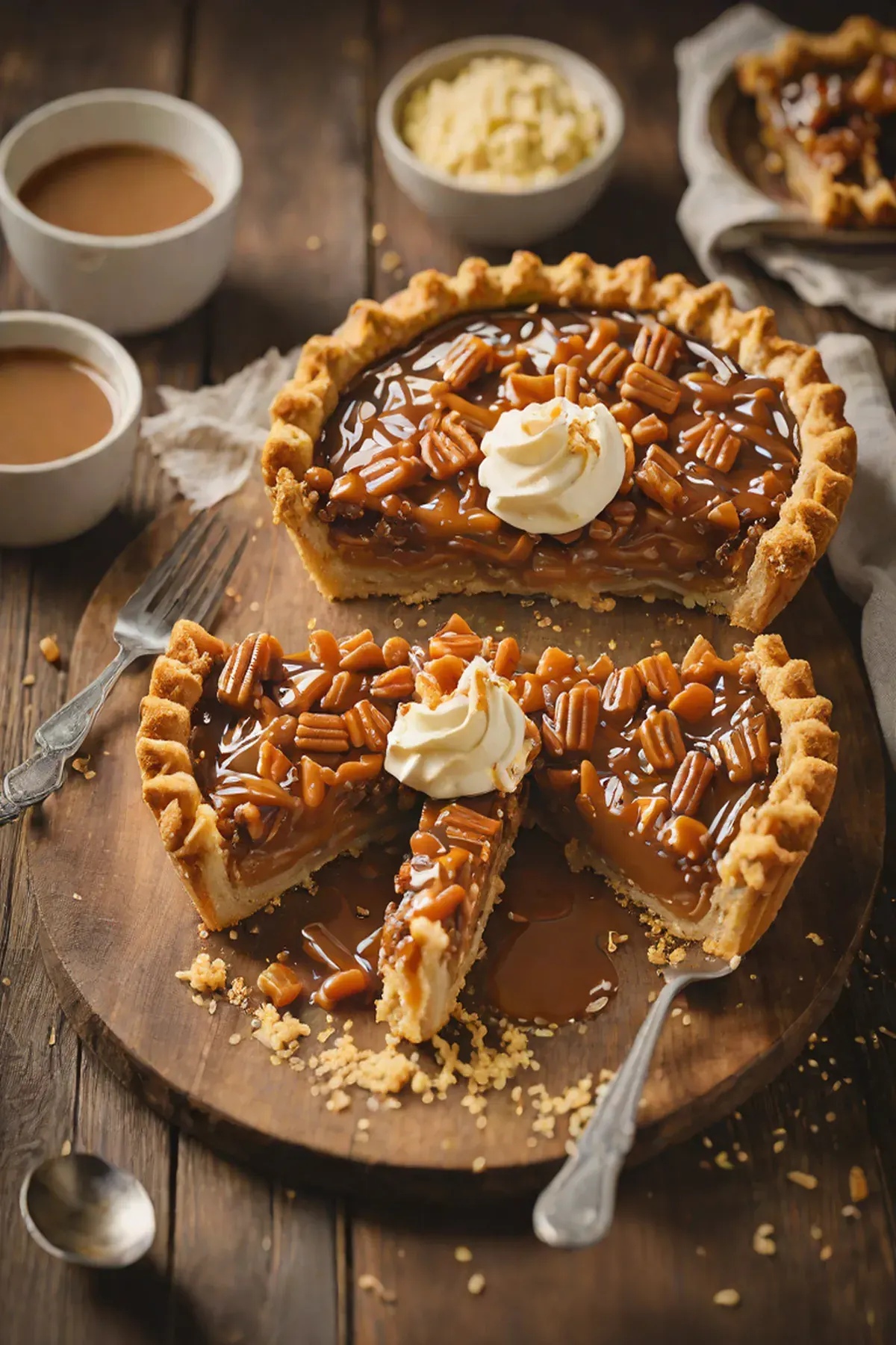 Caramel Deep Dish Pie