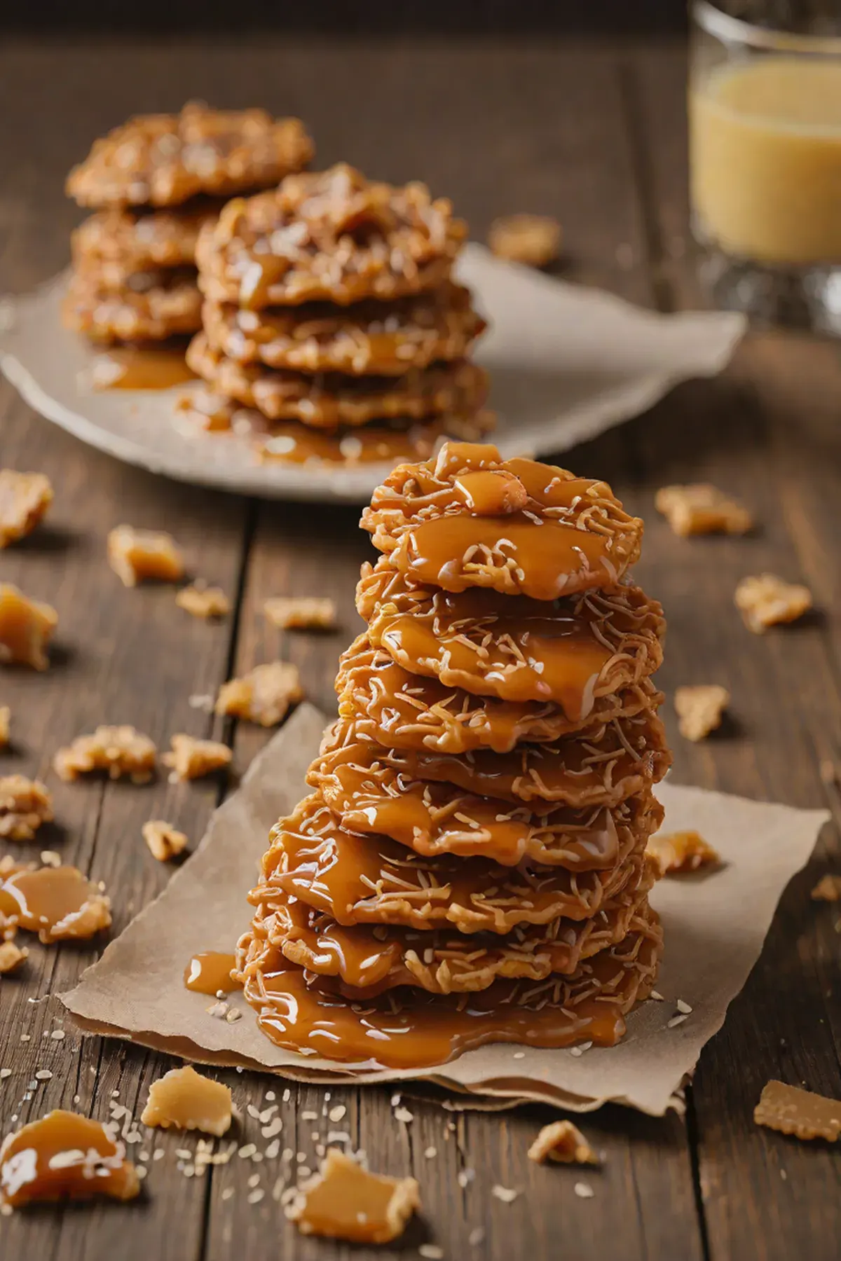 Caramel Florentines