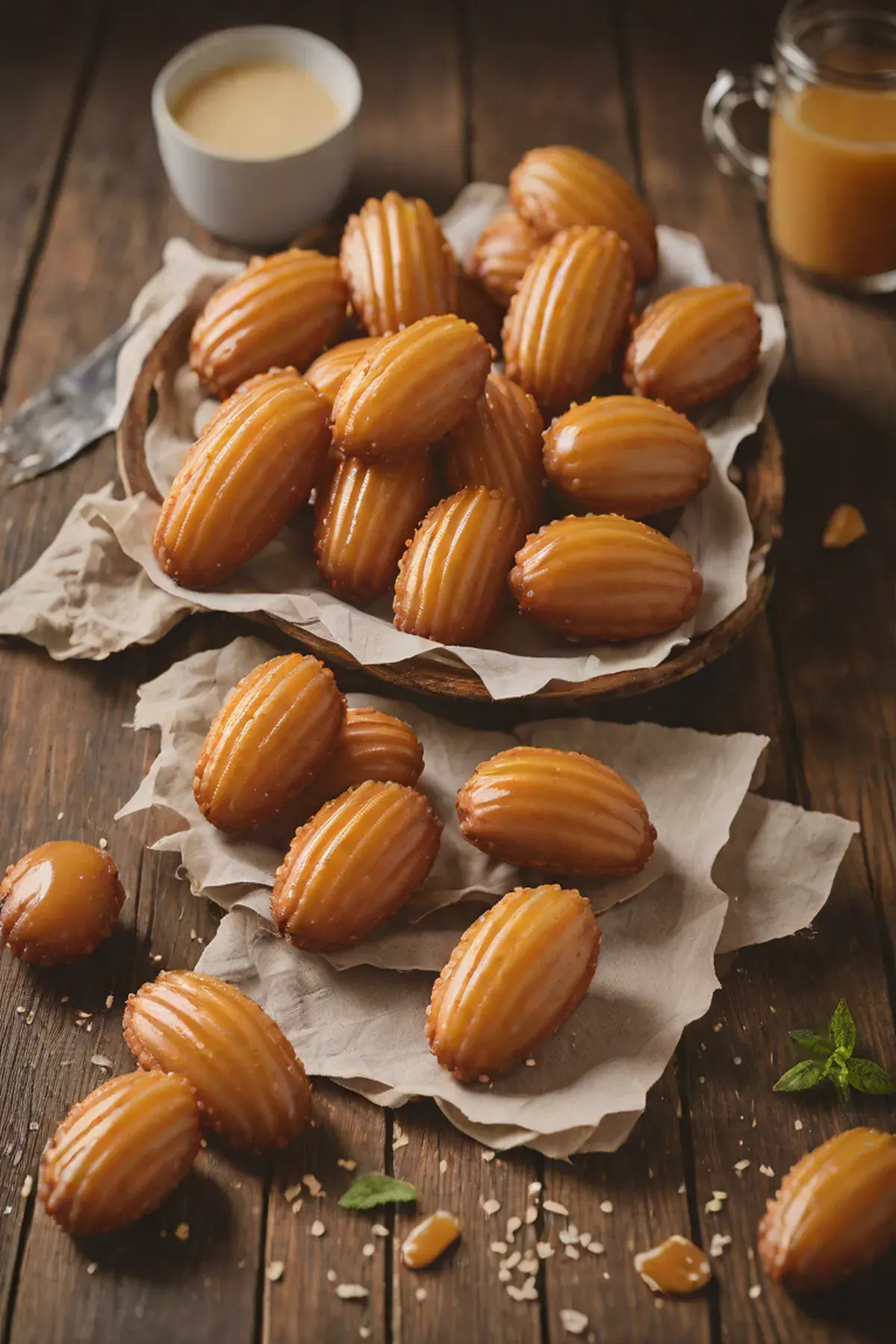 Caramel Madeleines