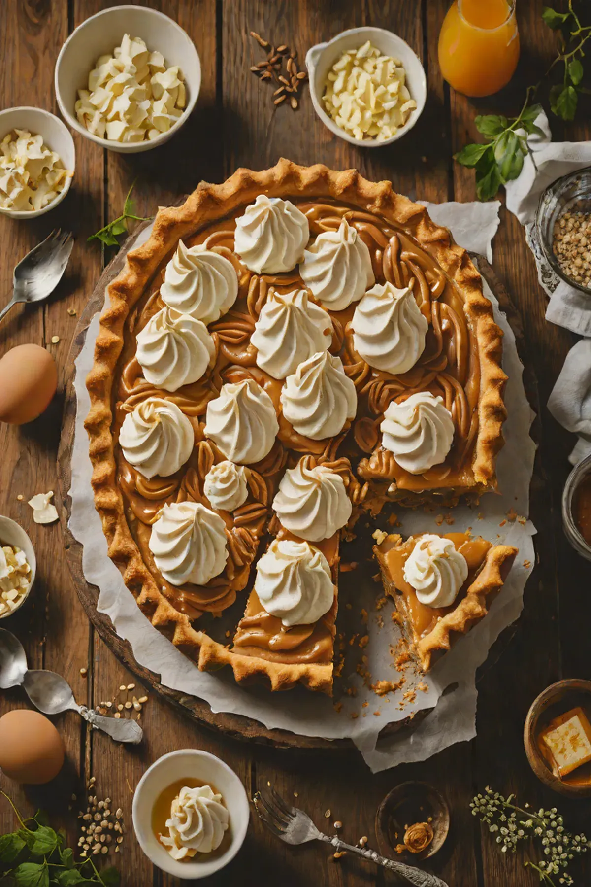 Caramel Meringue Pie