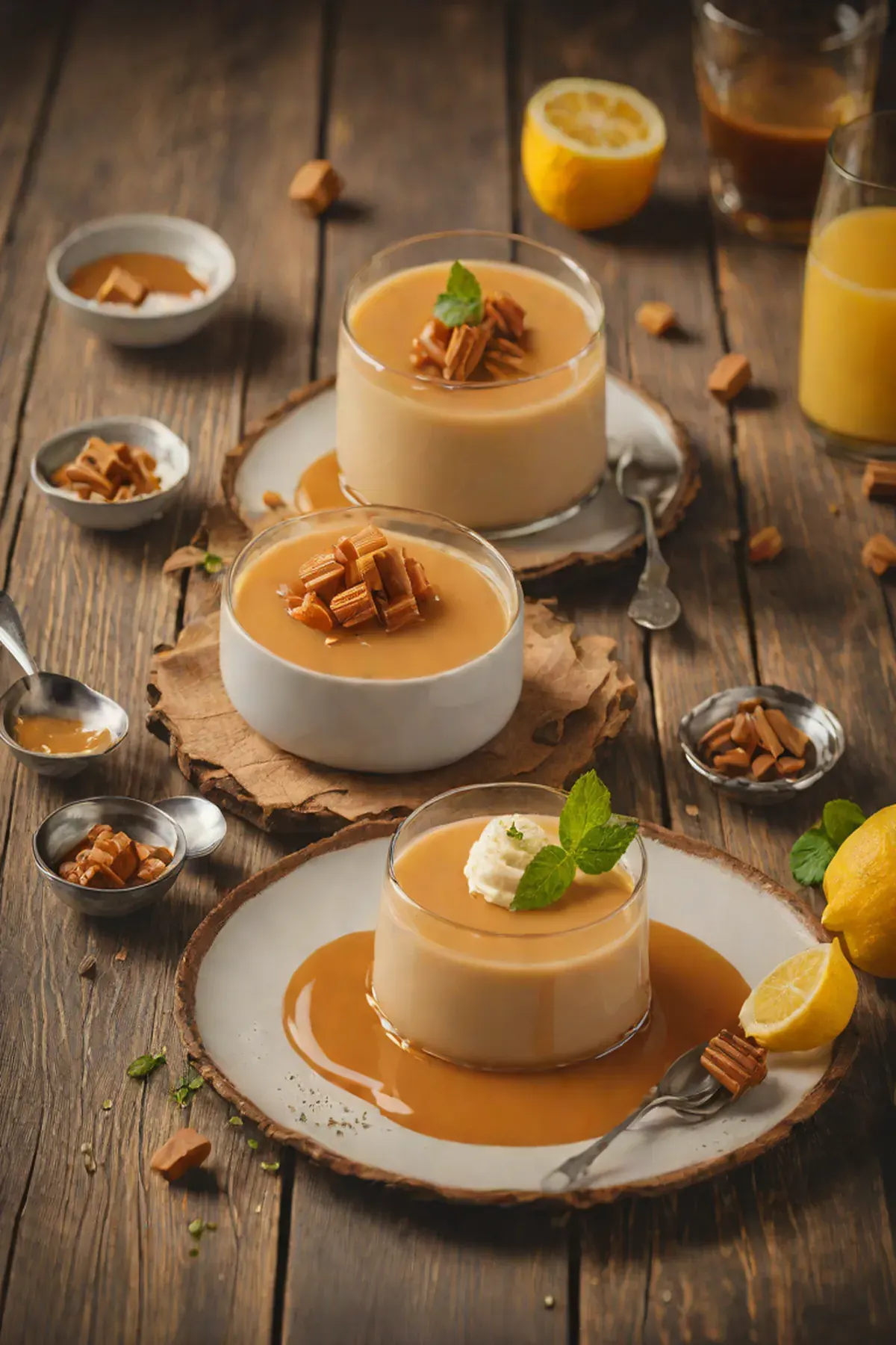 Caramel Panna Cotta