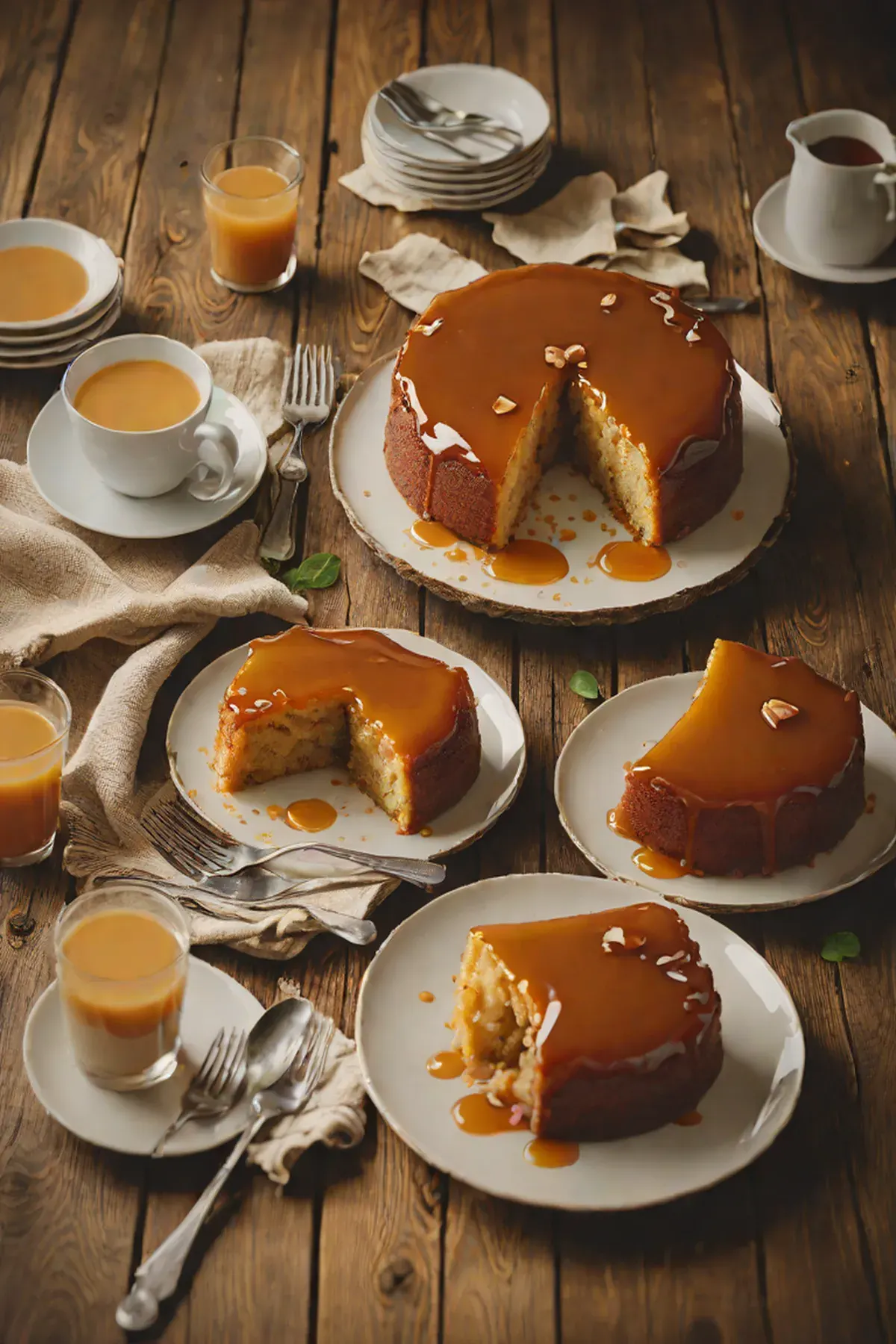Caramel Upside-Down Cake
