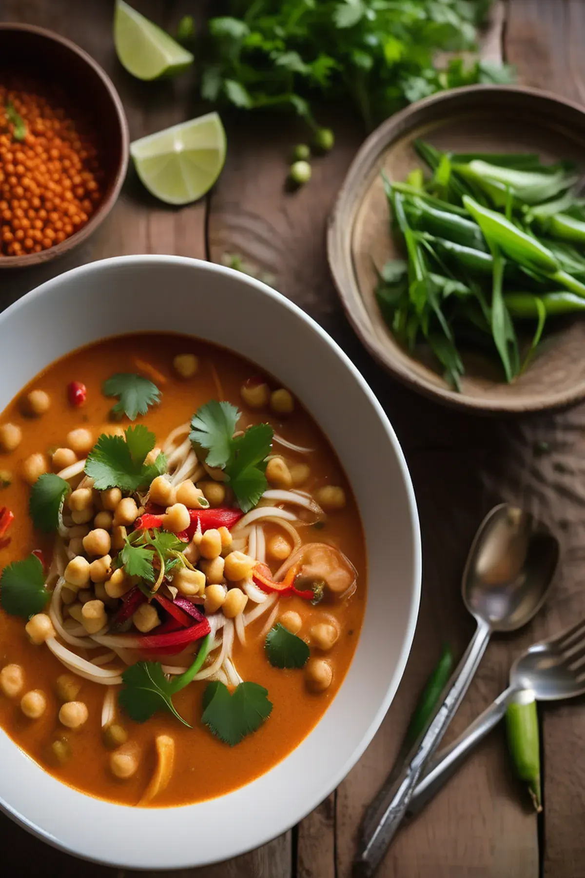 Chickpea Laksa