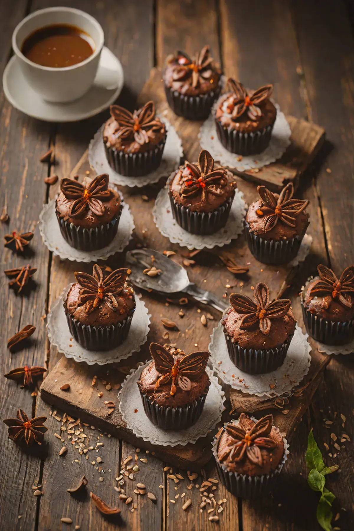 Chilli Chocolate Butterfly Cakes
