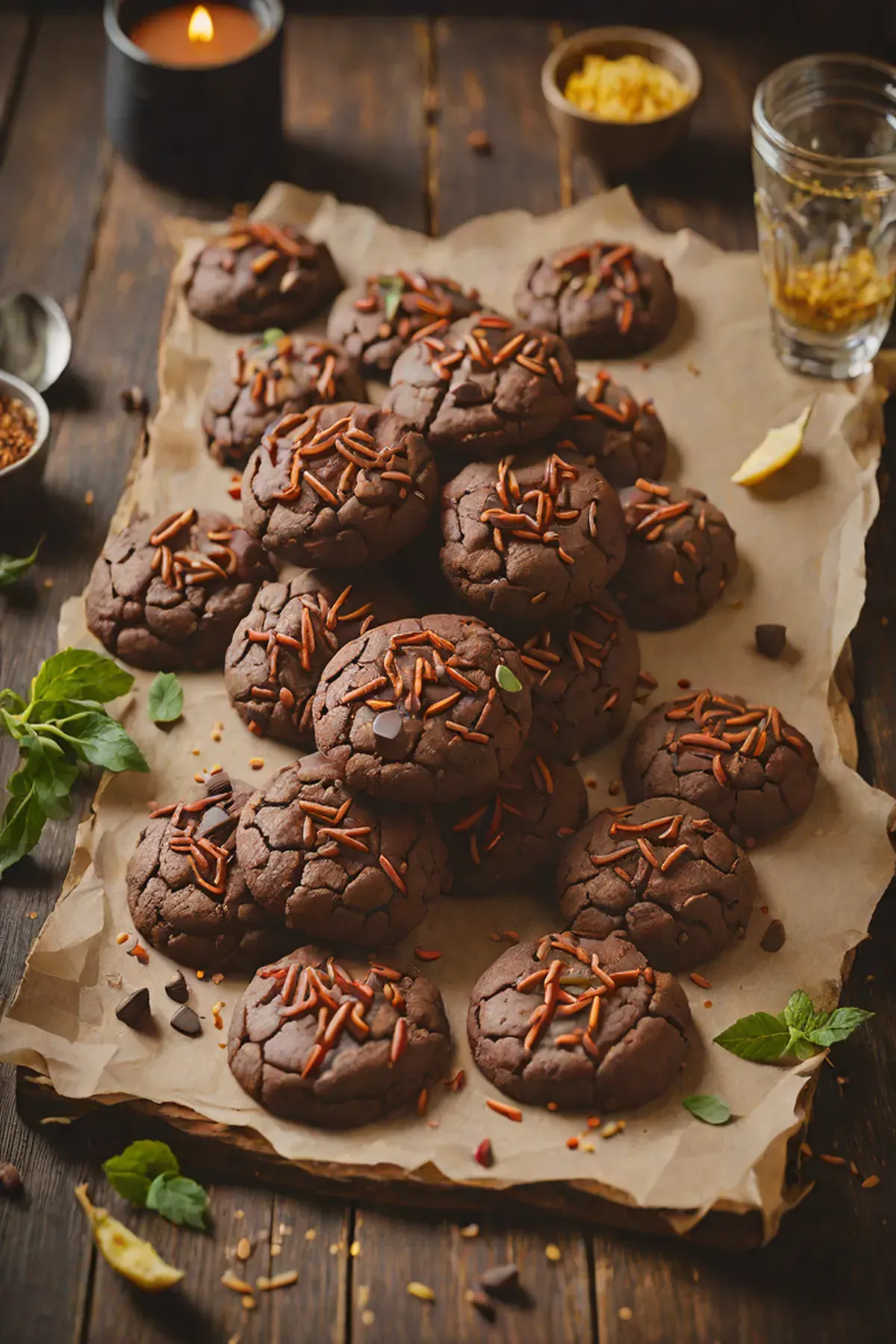Chilli Chocolate Drop Cookies