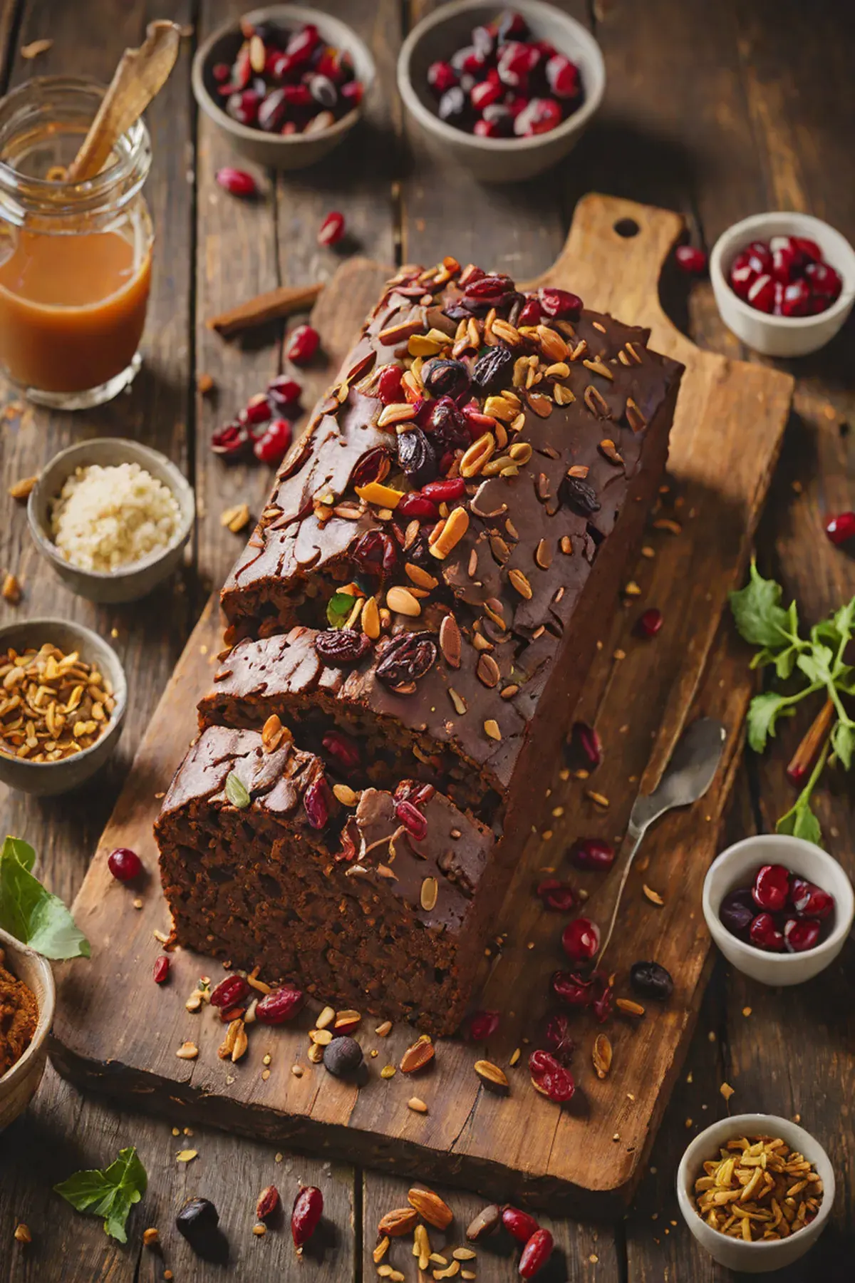 Chilli Chocolate Fruit Loaf