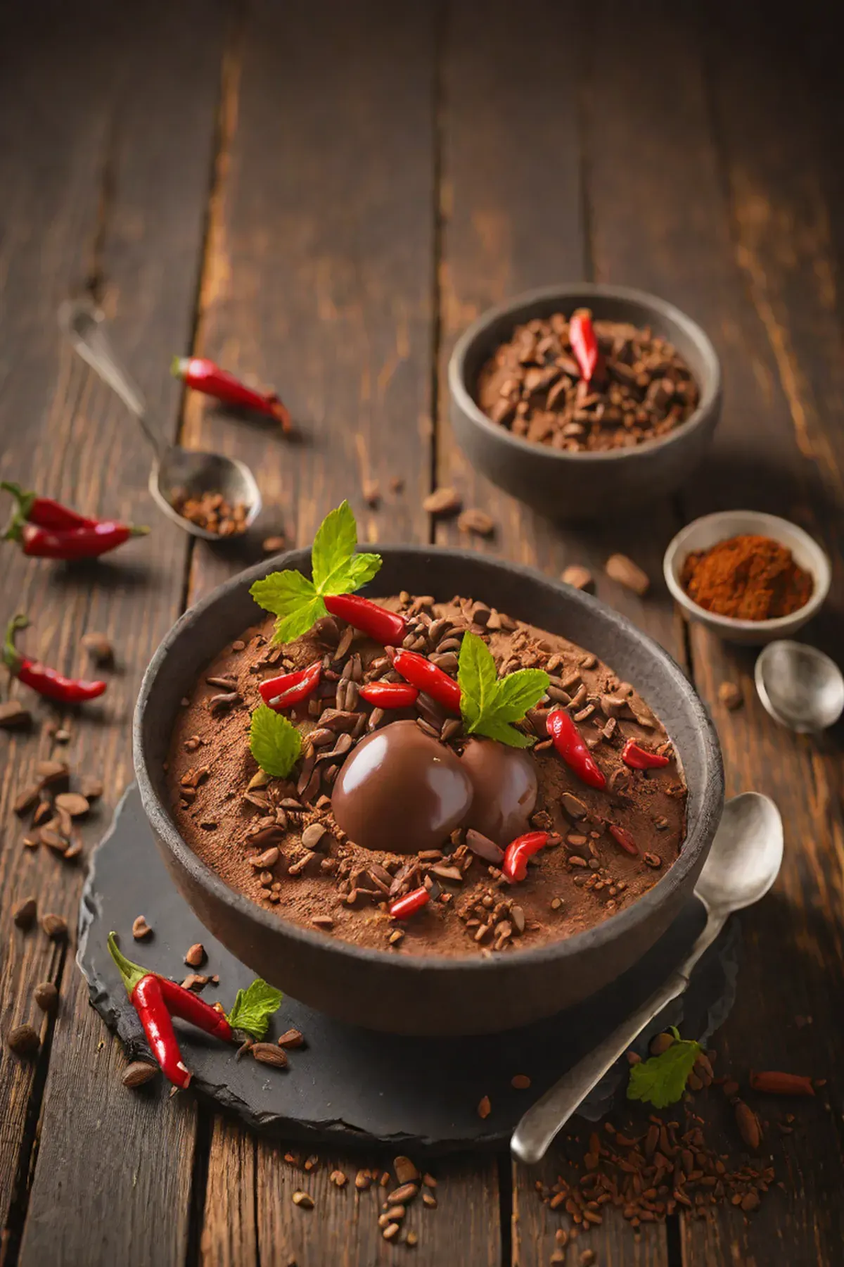 Chilli Chocolate Mousse