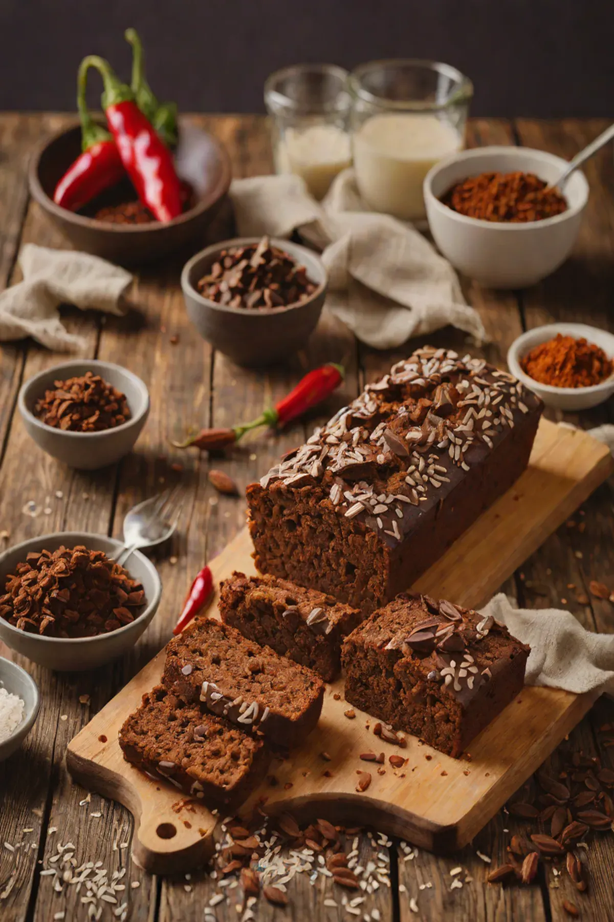 Chilli Chocolate Quick Bread