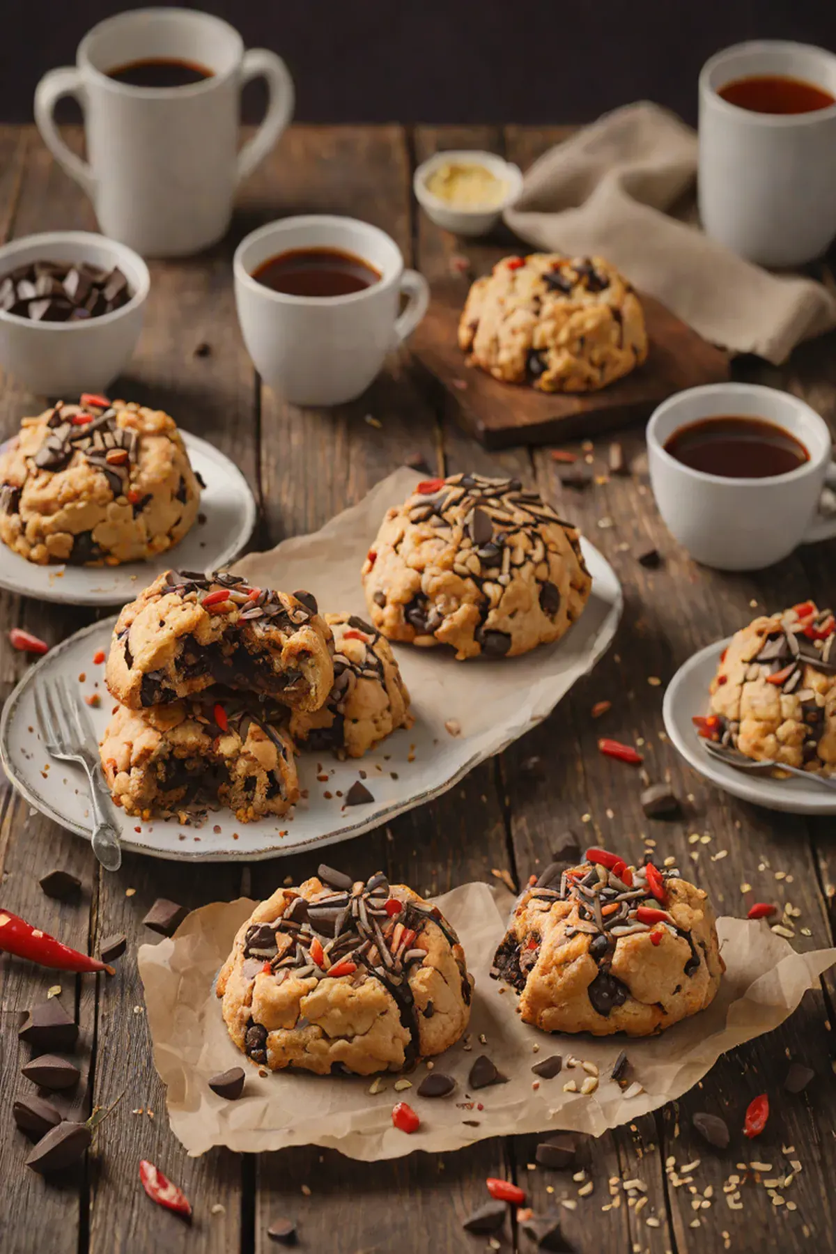 Chilli Chocolate Scones