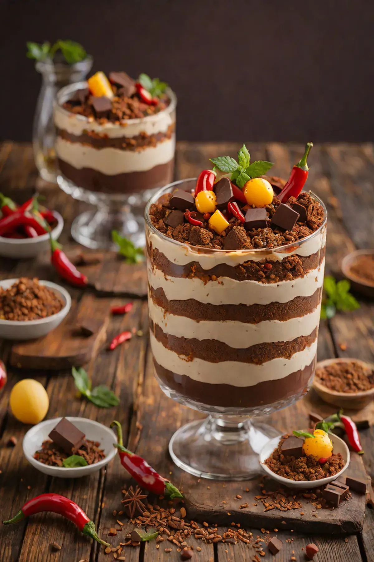 Chilli Chocolate Trifle