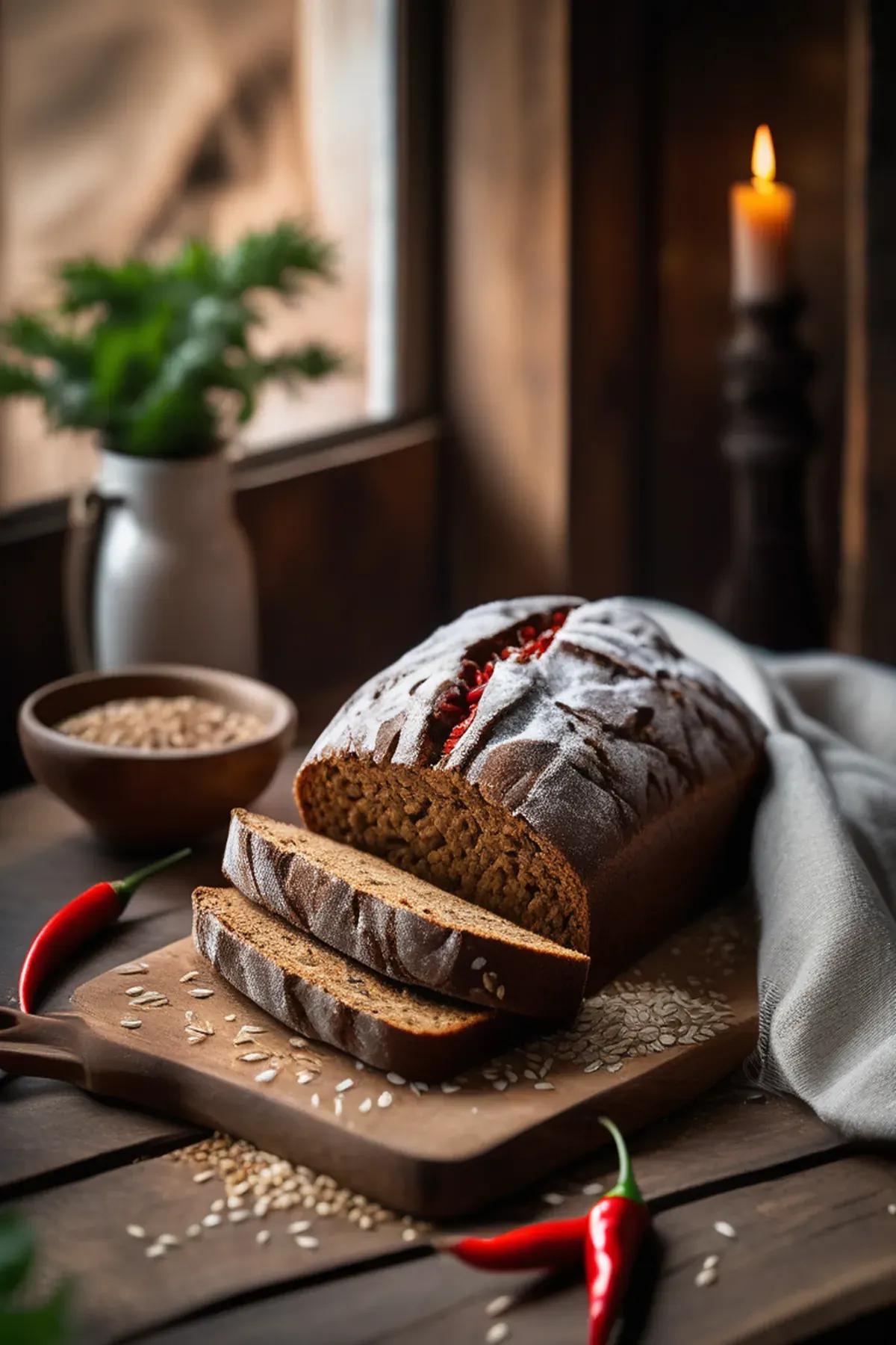 Chilli Rye Bread