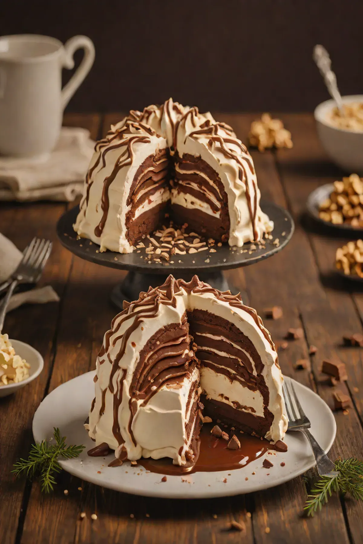 Chocolate Baked Alaska