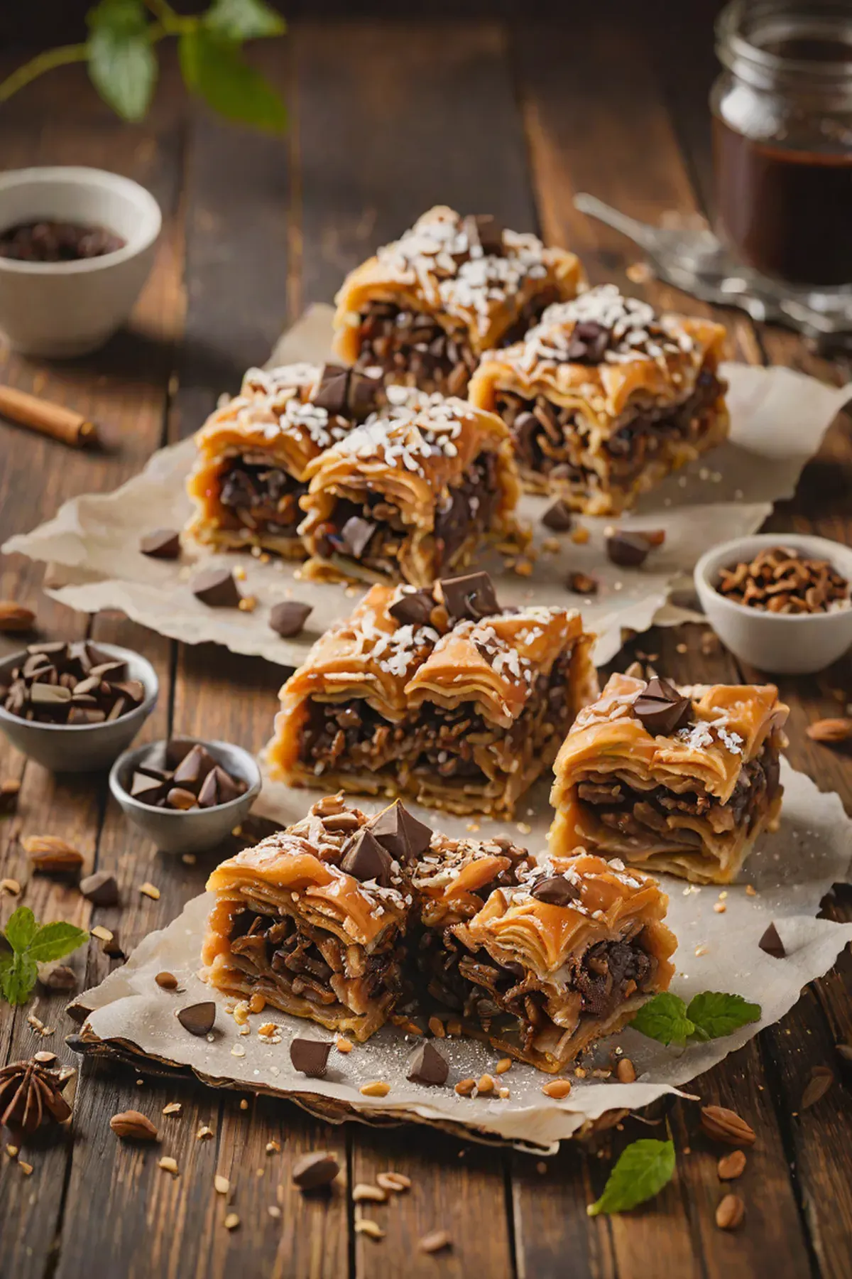 Chocolate Baklava