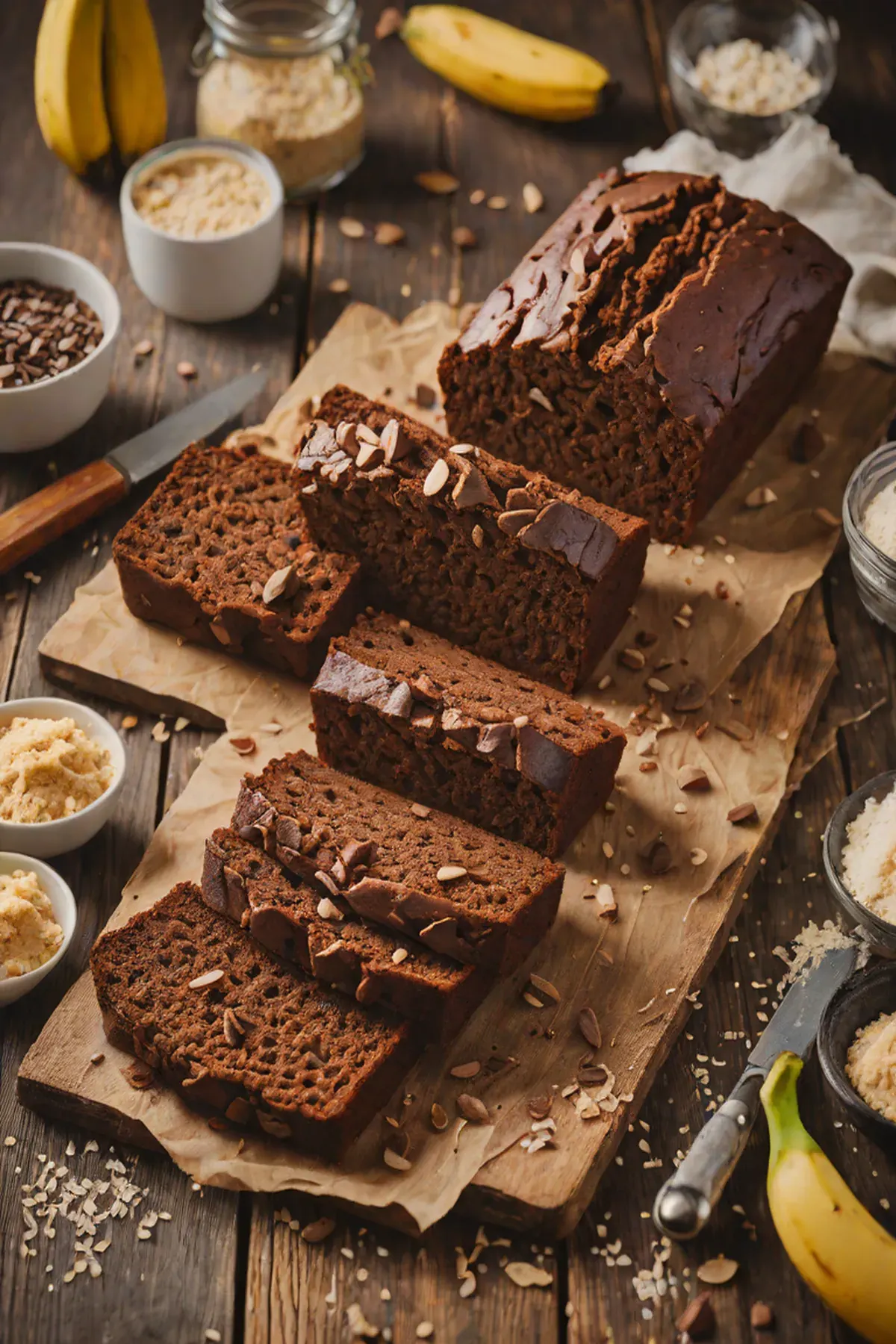 Chocolate Banana Bread