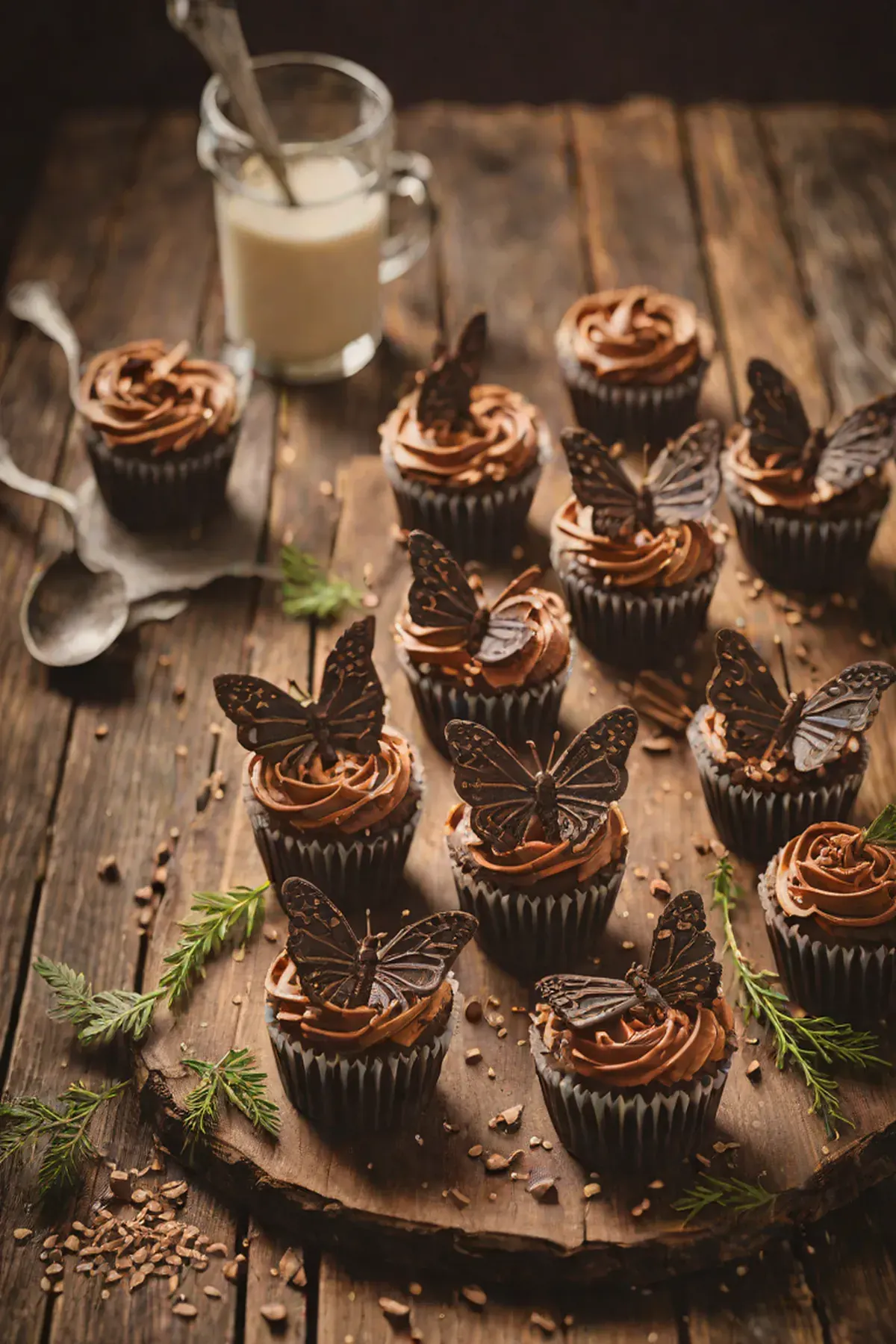 Chocolate Butterfly Cakes