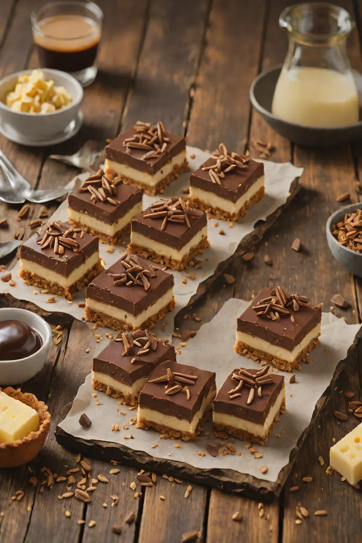 Chocolate Cheesecake Bars