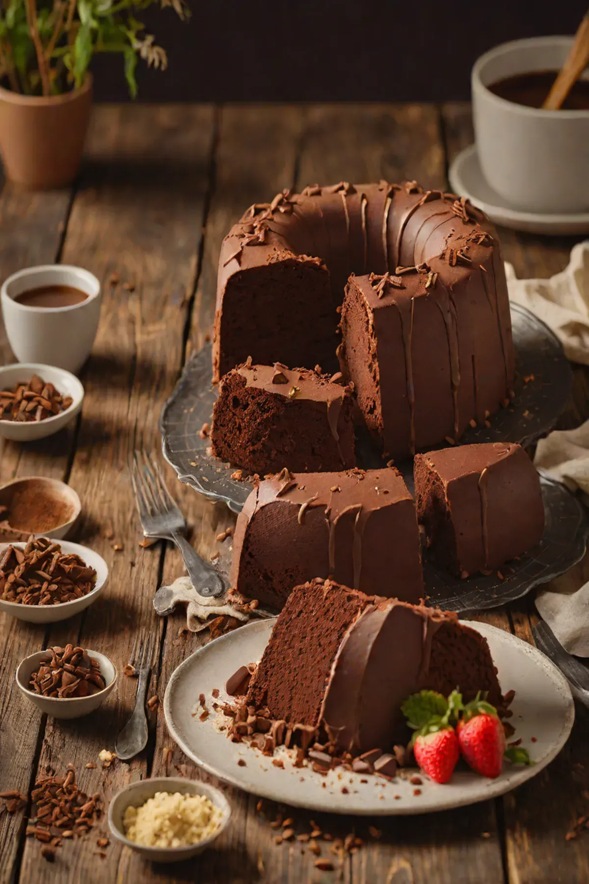 Chocolate Chiffon Cake