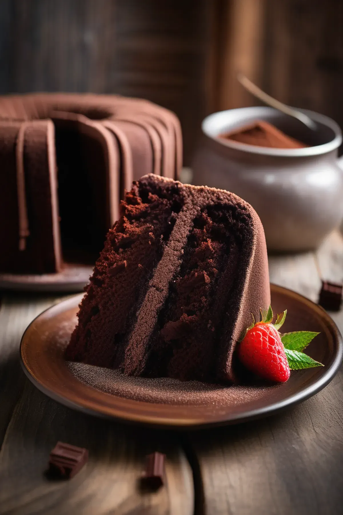 Chocolate Chiffon Cake