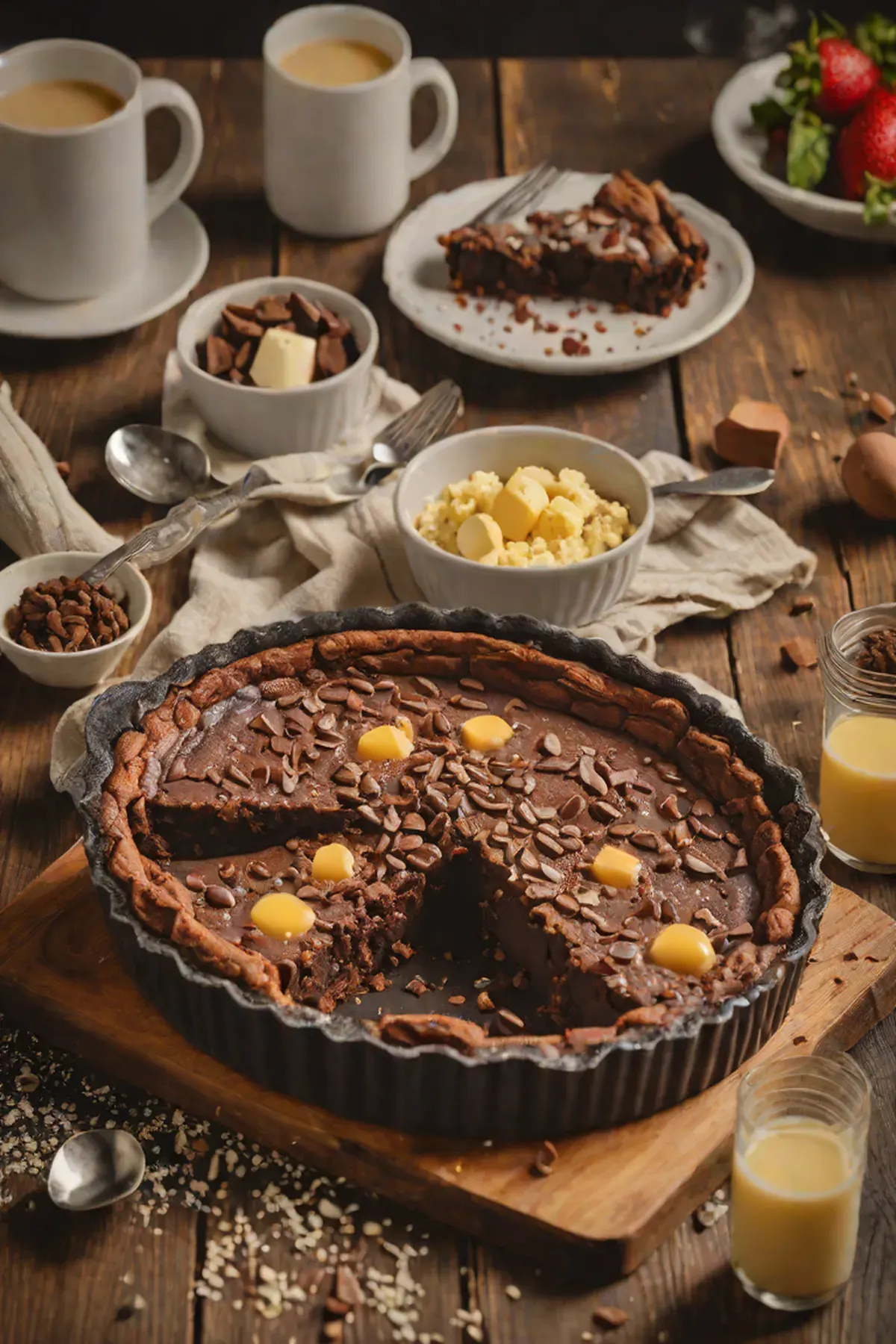 Chocolate Clafoutis