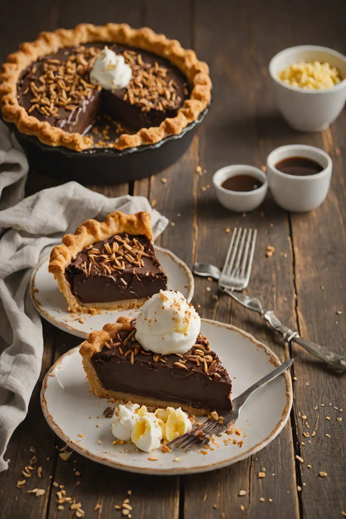 Chocolate Deep Dish Pie