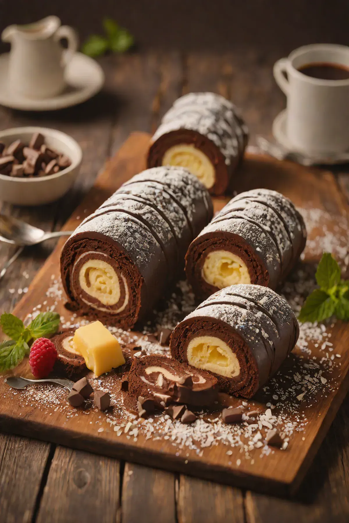 Chocolate Delight Roulade