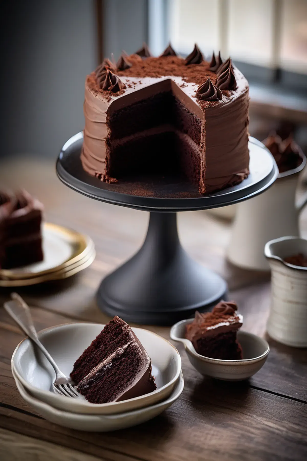 Chocolate Devil's Food Cake