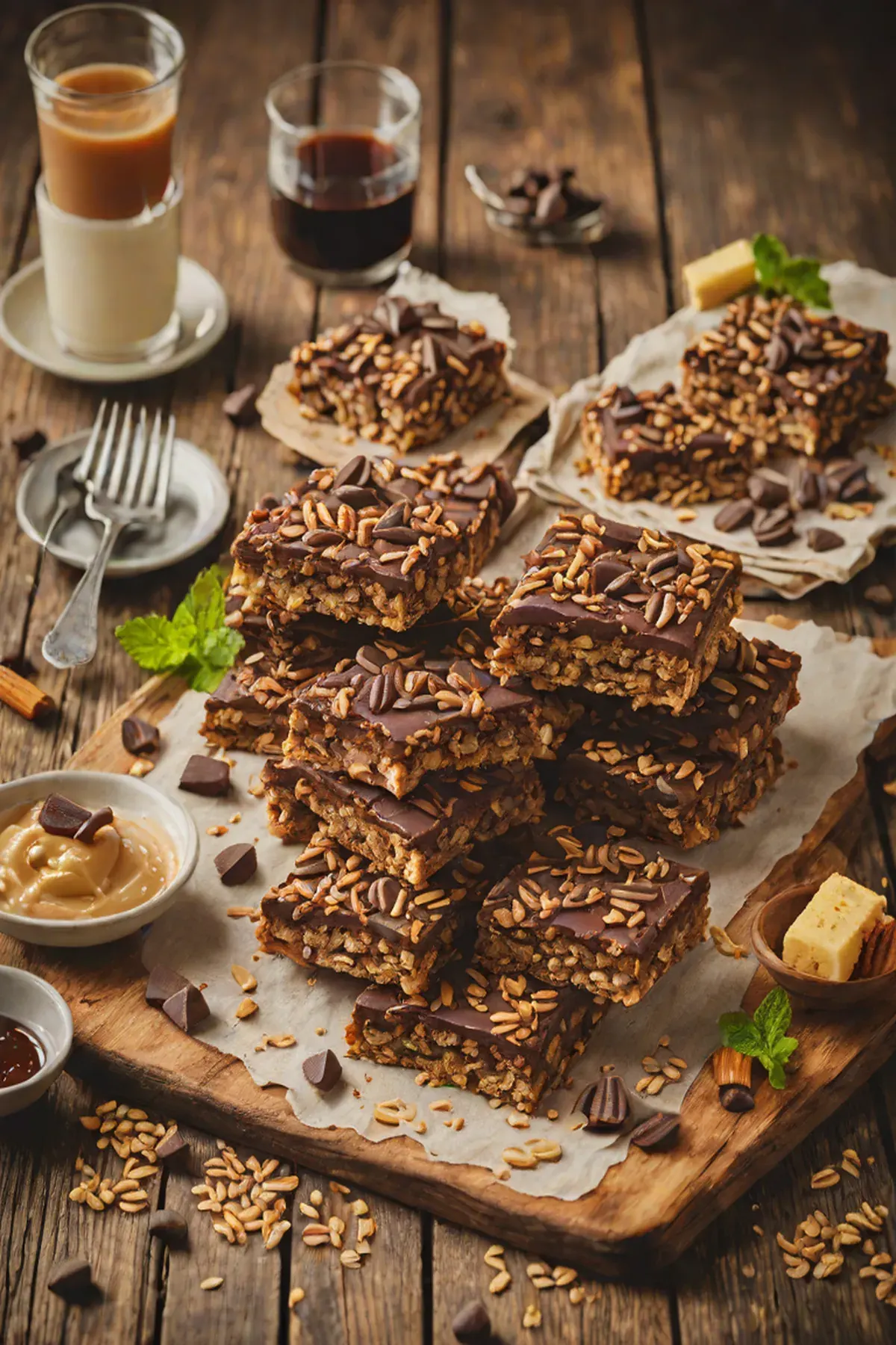 Chocolate Flapjacks