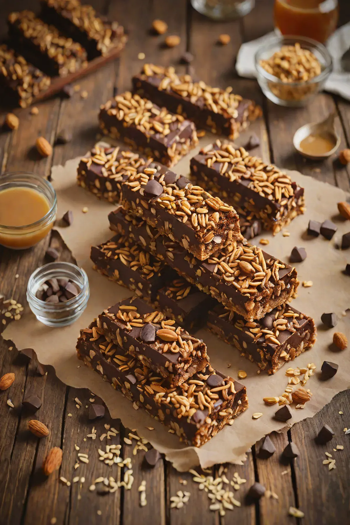 Chocolate Granola Bars