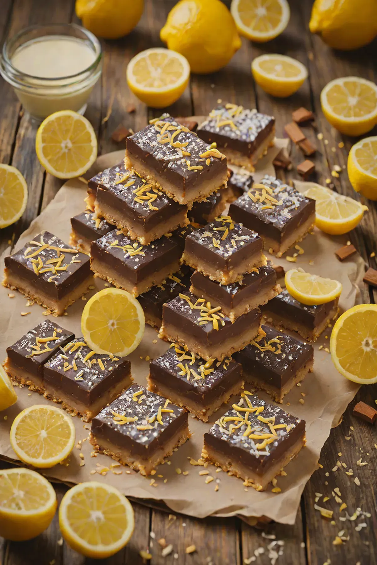 Chocolate Lemon Bars