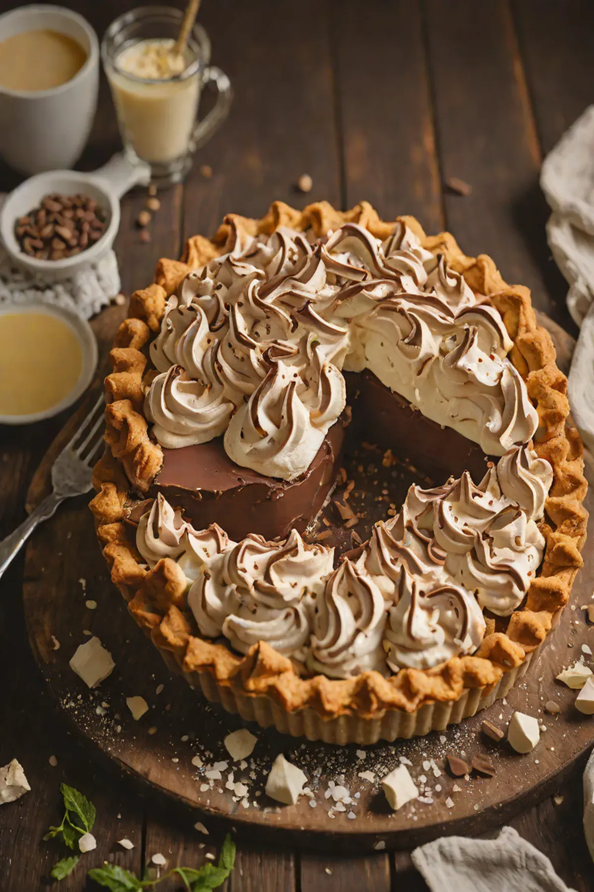 Chocolate Meringue Pie